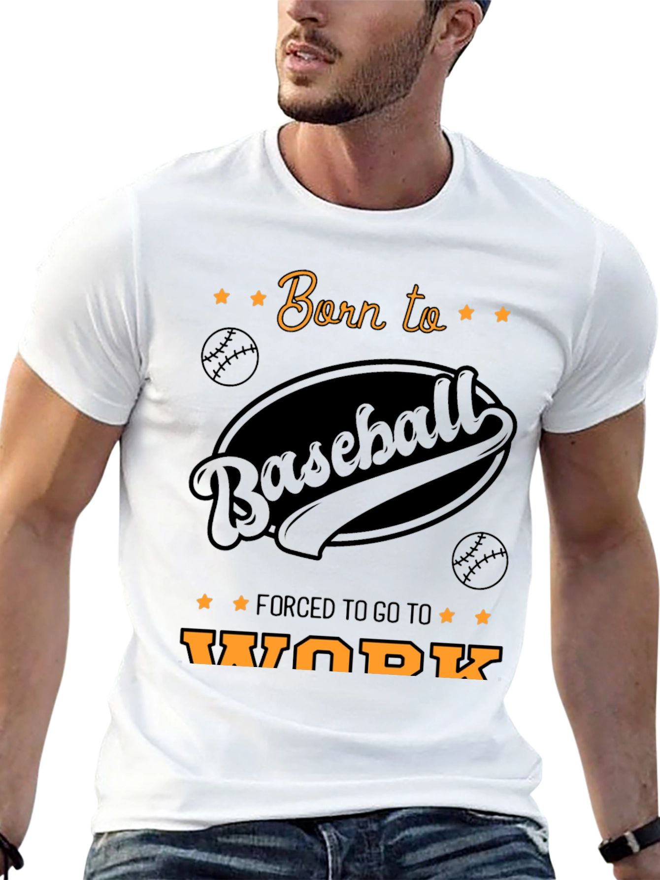 Born to Baseball Funny T-Shirt