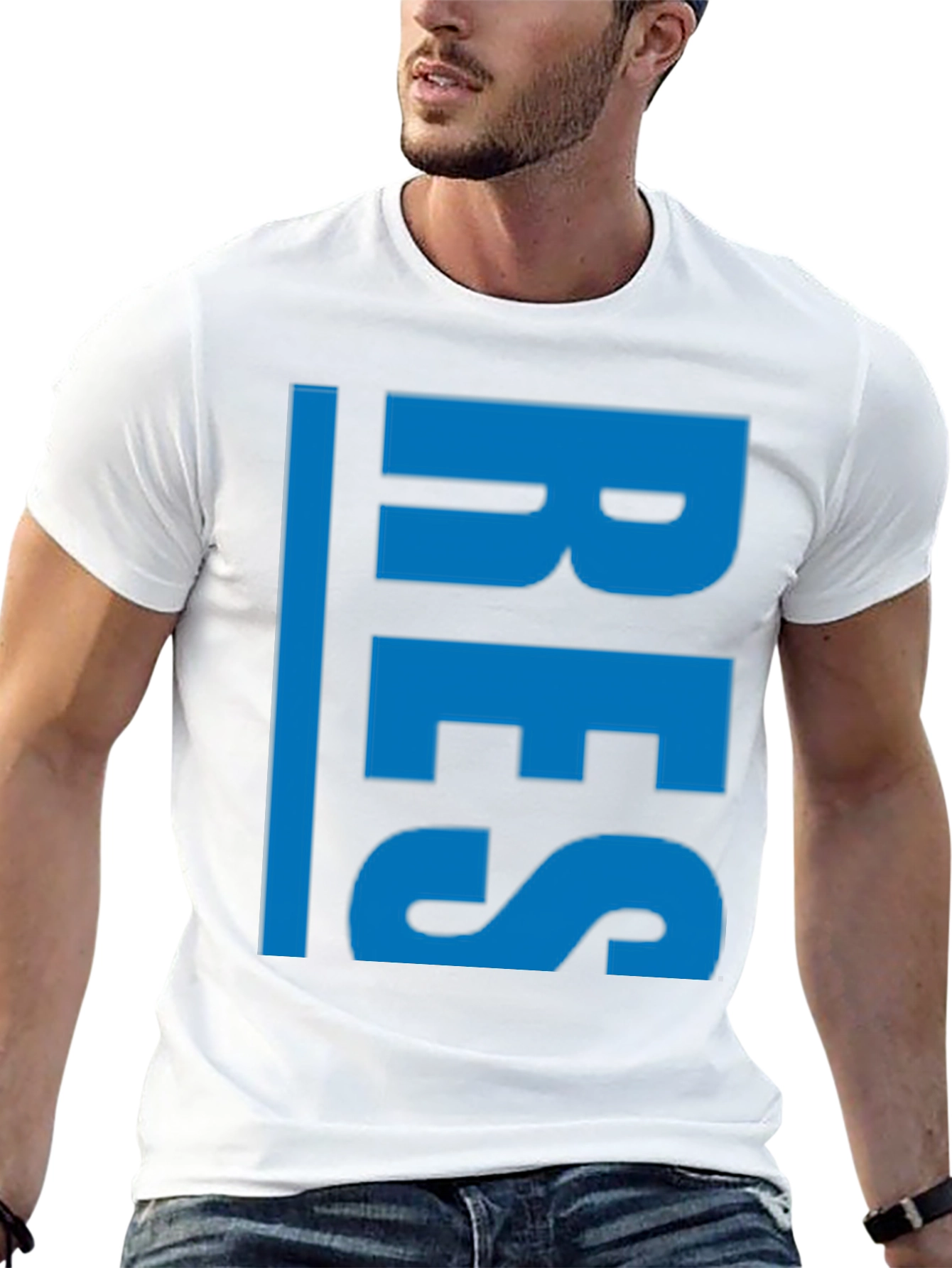RES Graphic Tee - Black Cotton T-Shirt