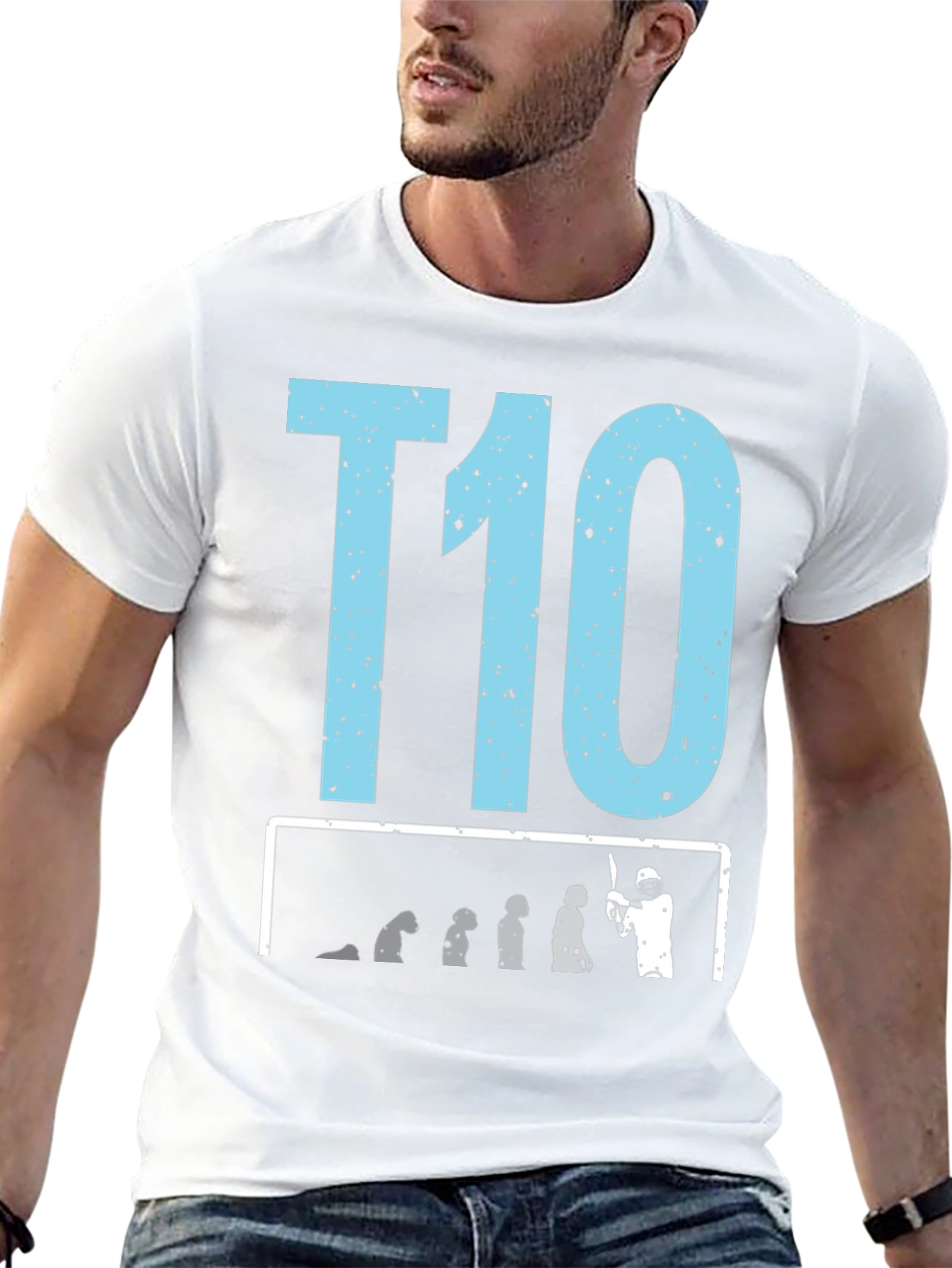 T10 Cricket Evolution Graphic Tee