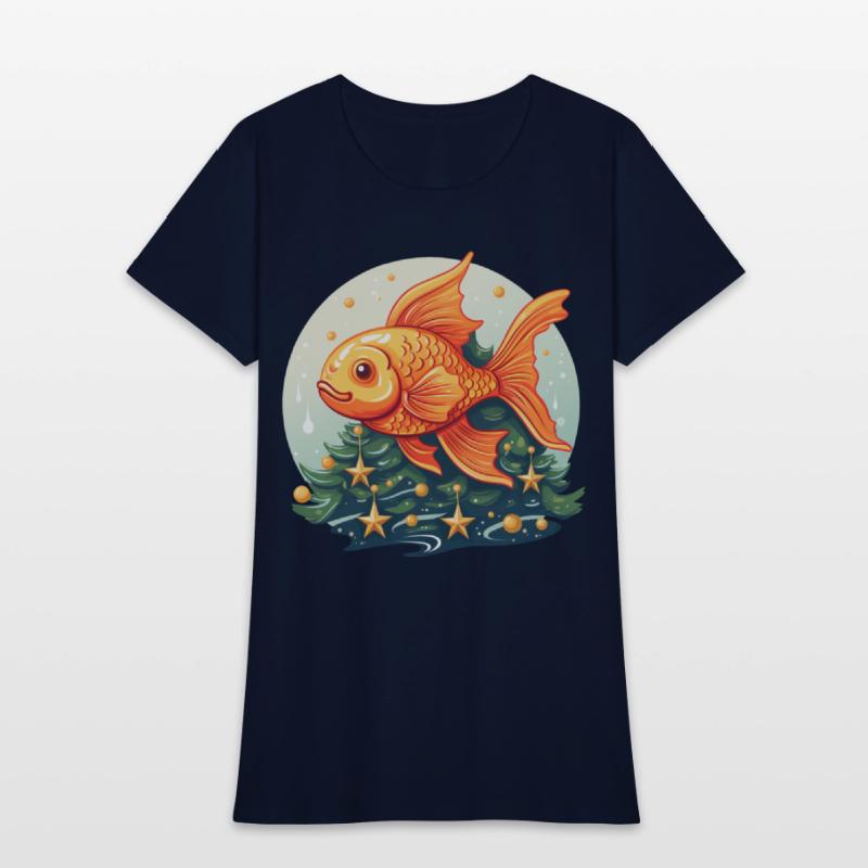 Christmas Tree with Goldfish