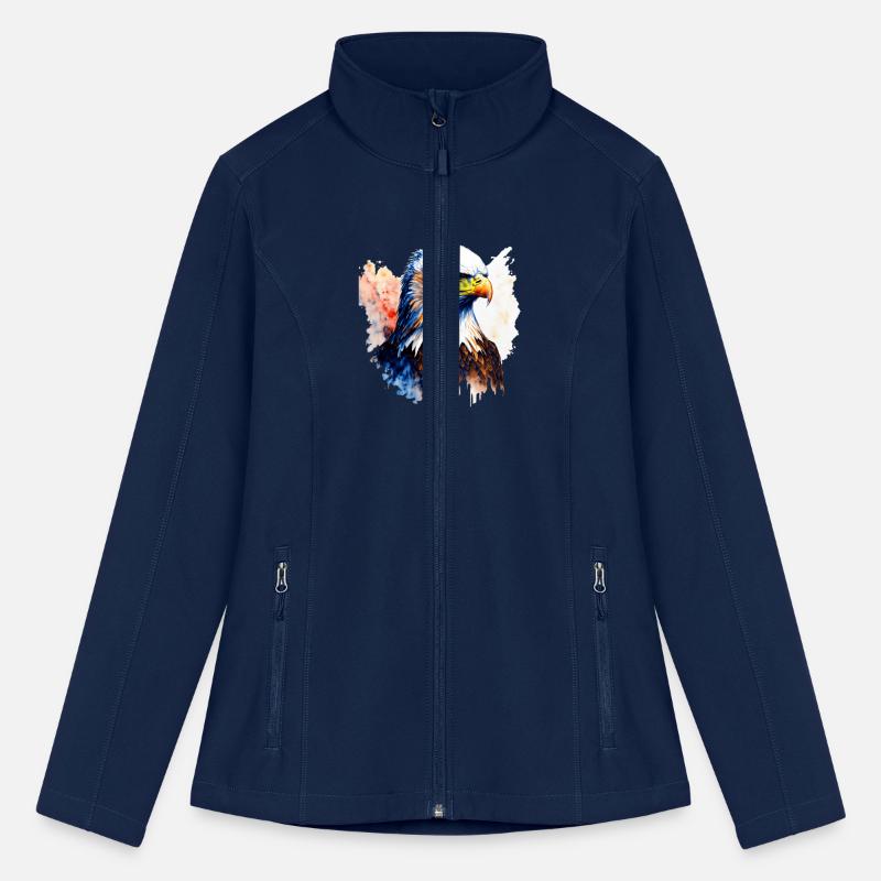 Colorful Eagle Painting for Patriotic Occasions