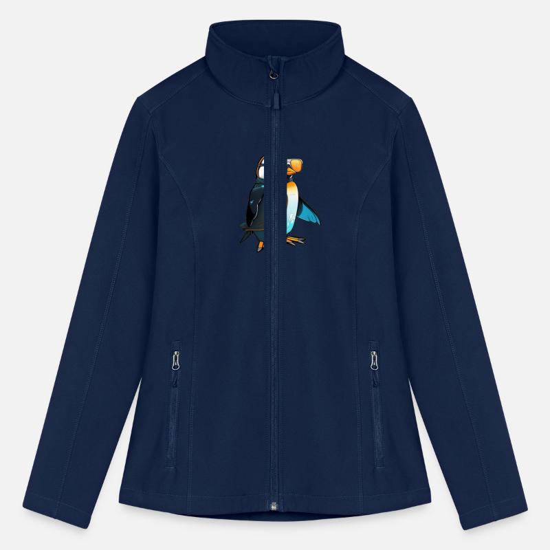 Cool Winter Penguin with sunglasses