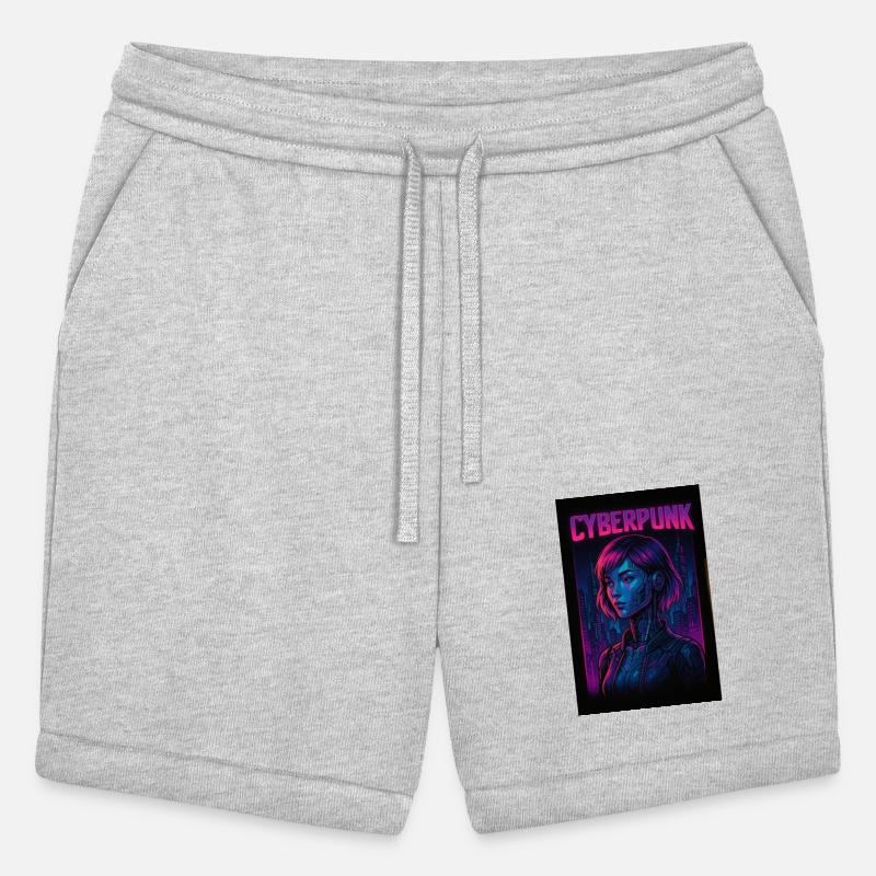 Cyberpunk Future: Neon Cityscape and Cyborg