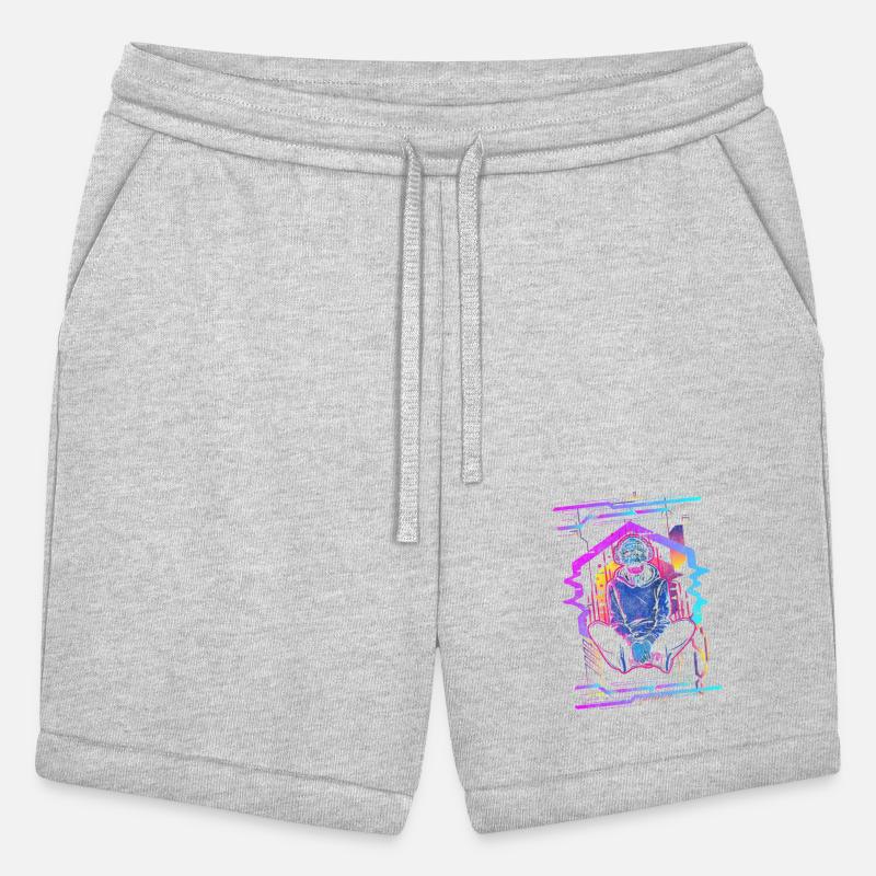 Cyborg Style Neon Gamer