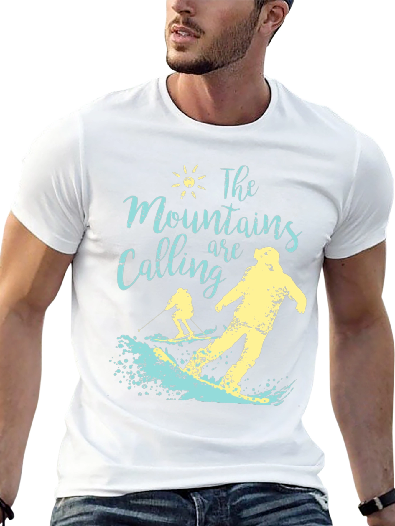 Mountains Are Calling Graphic T-Shirt