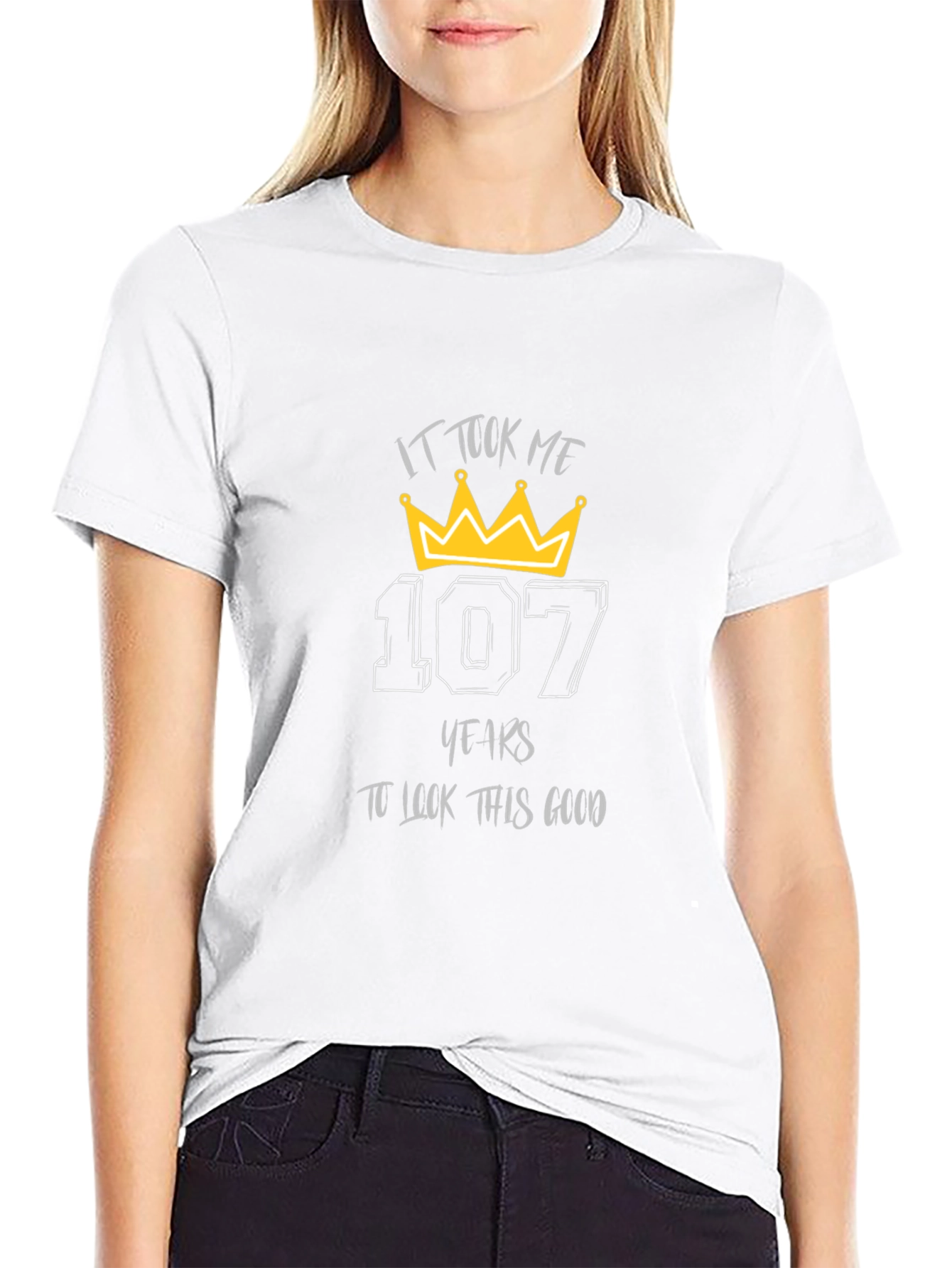 107th Birthday Graphic T-Shirt