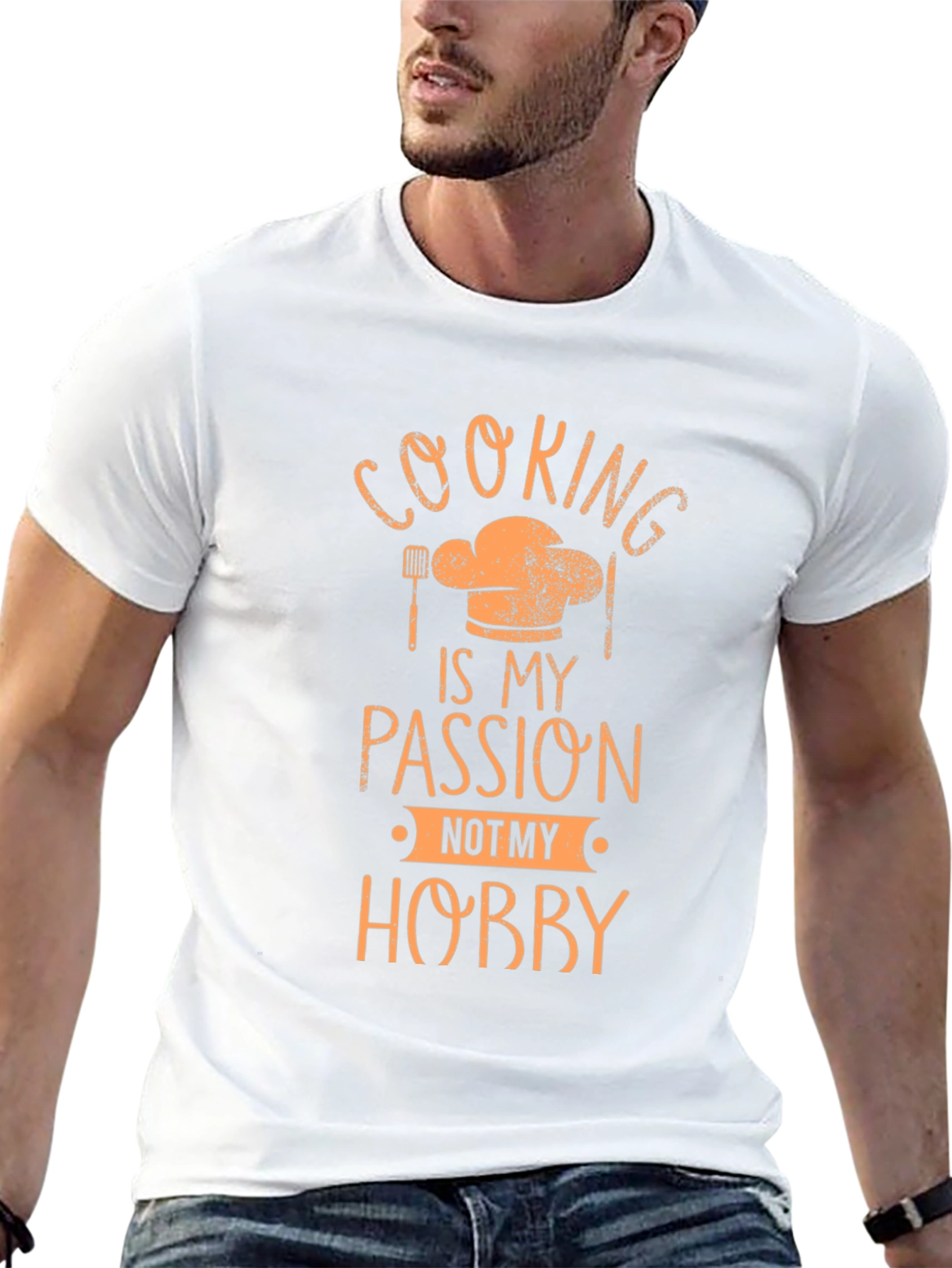 Cooking Passion T-Shirt - Chefs Hat Design
