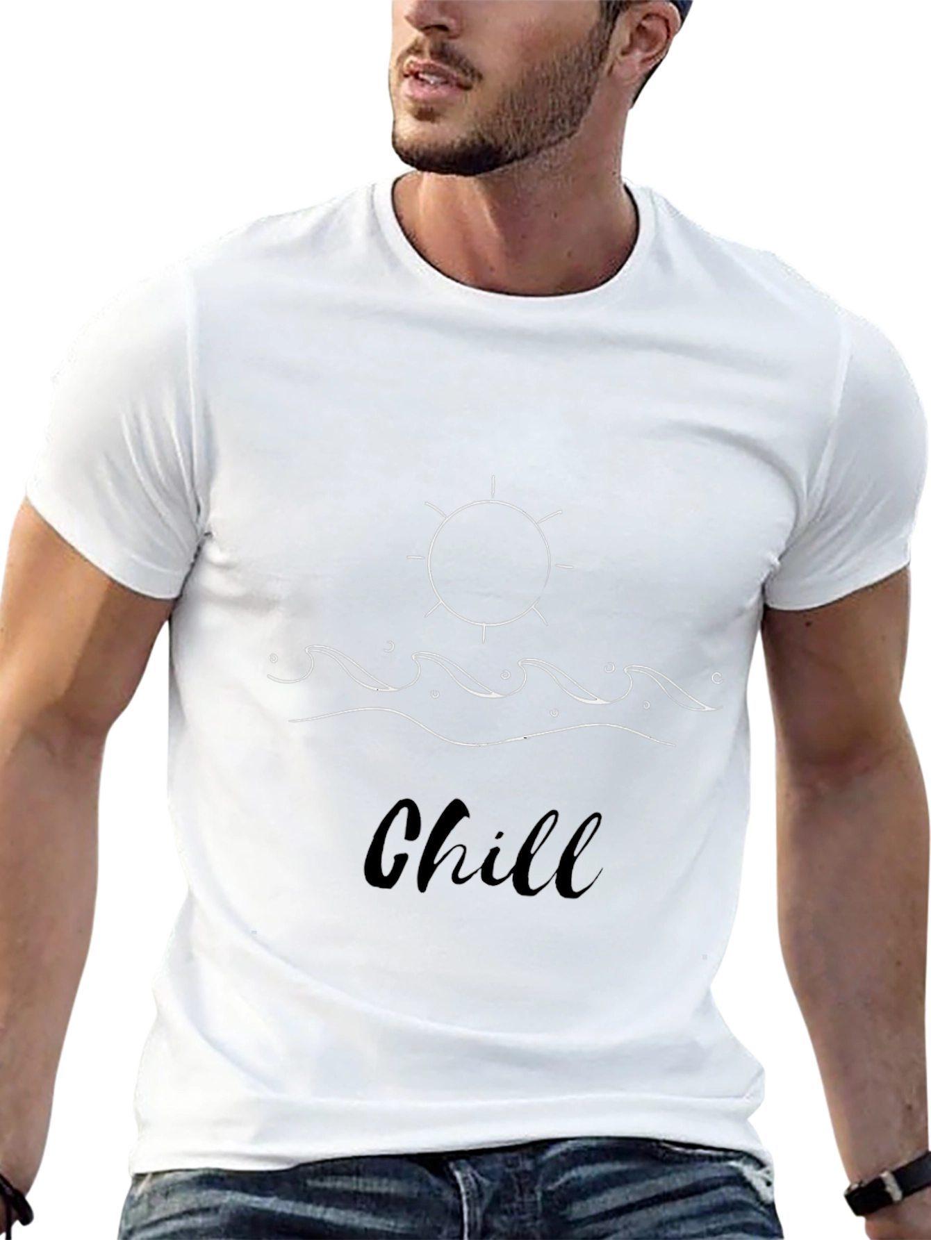 Chill Beach Vibes T-Shirt - Sun Sea Relaxation