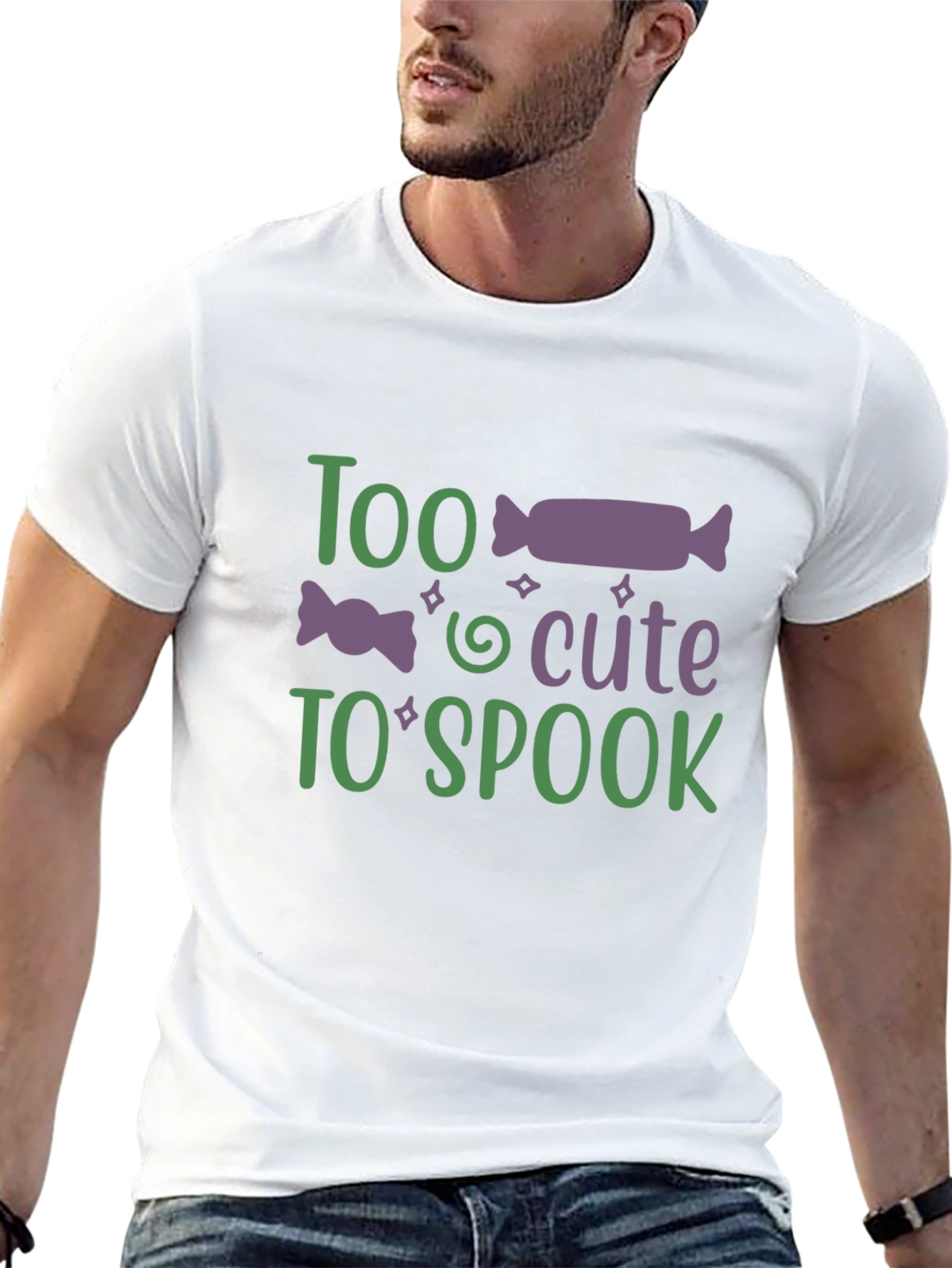 Too Cute to Spook Halloween T-Shirt