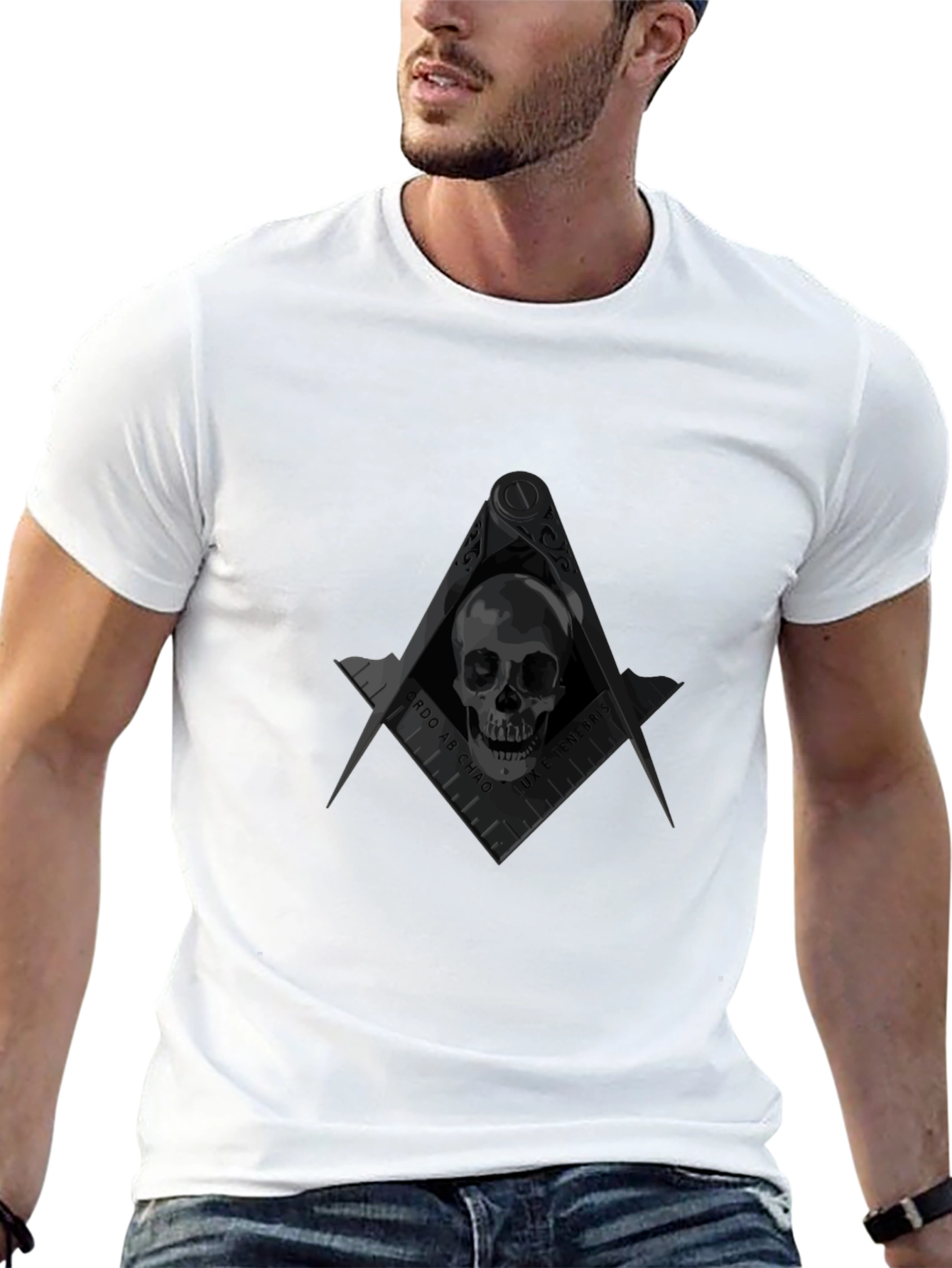 Skull & Compass Graphic Tee