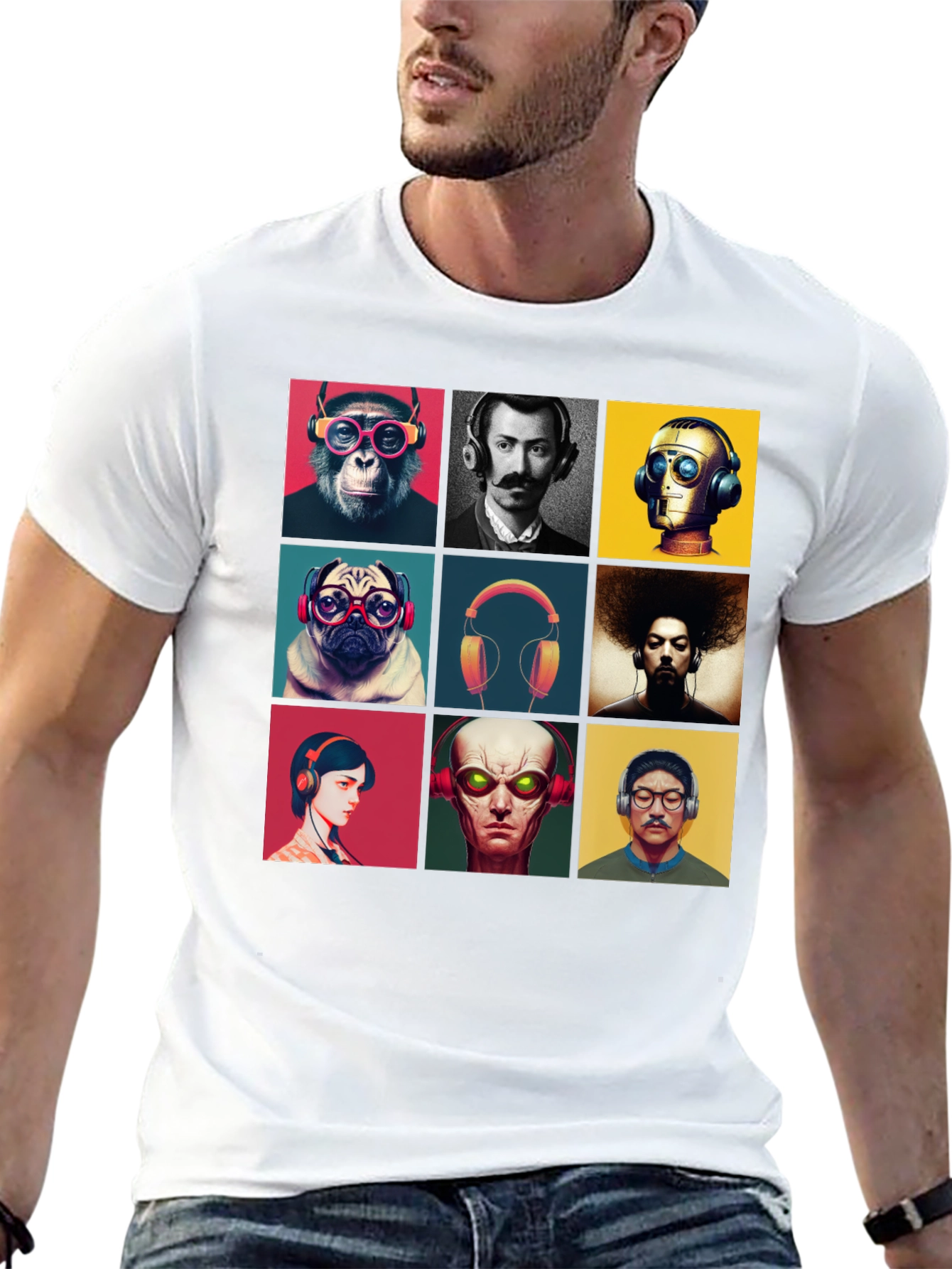 Nine Heads T-Shirt