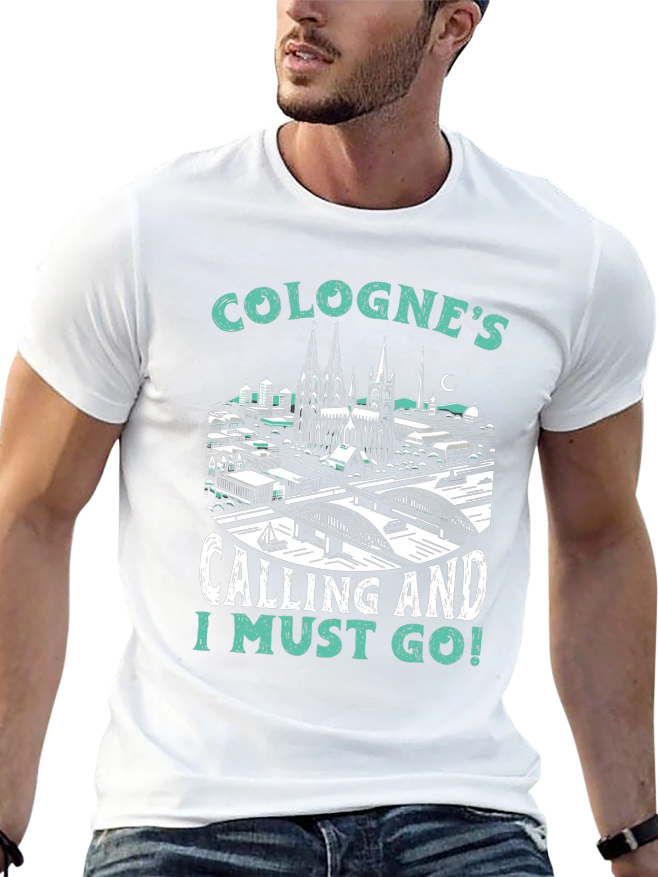 Cologne Calling Black Graphic Tee