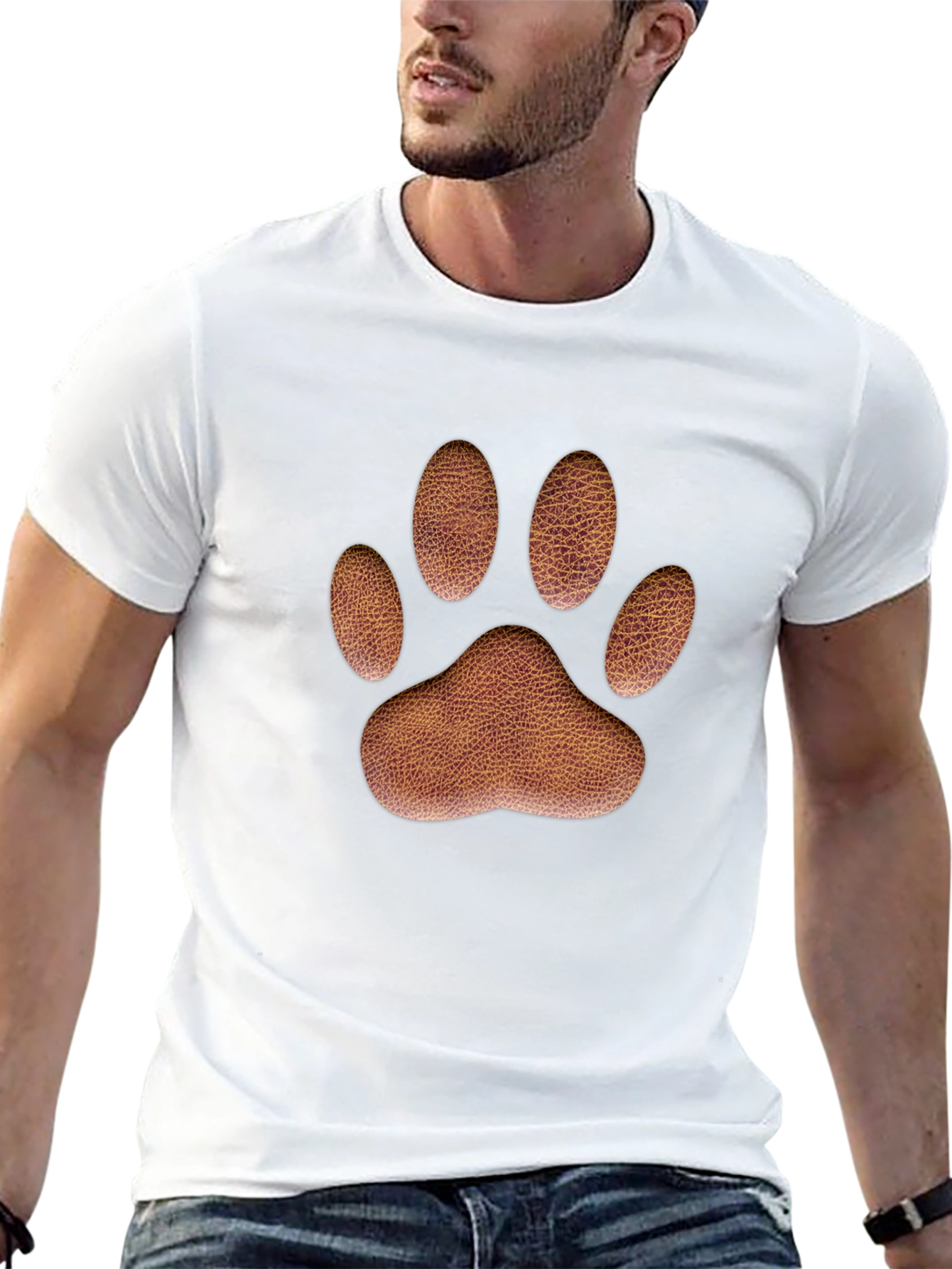 Paw Print T-Shirt - Casual Comfort