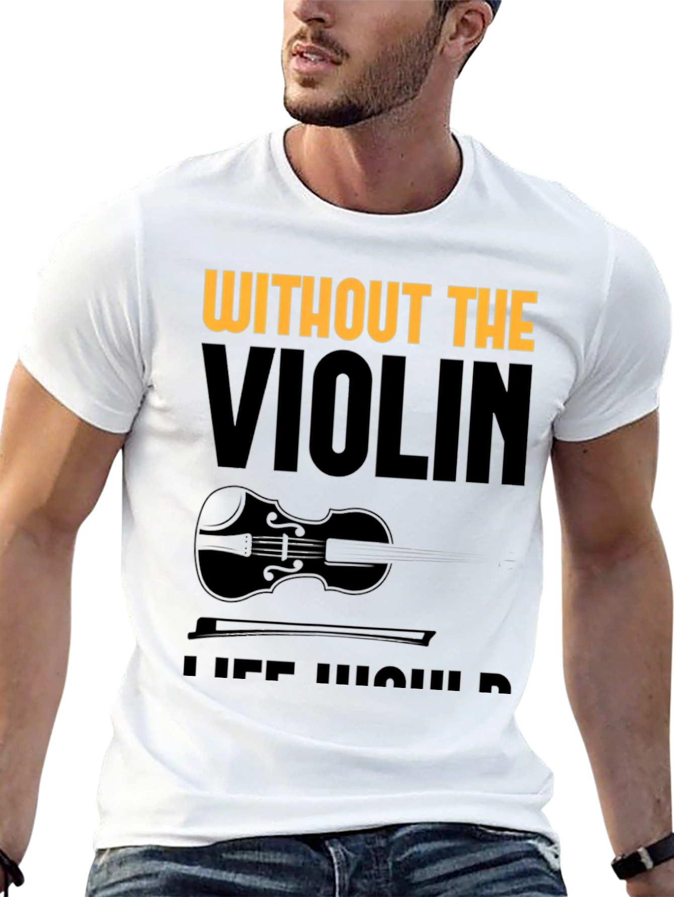 Violin Lover Tee - Without the Violin T-Shirt