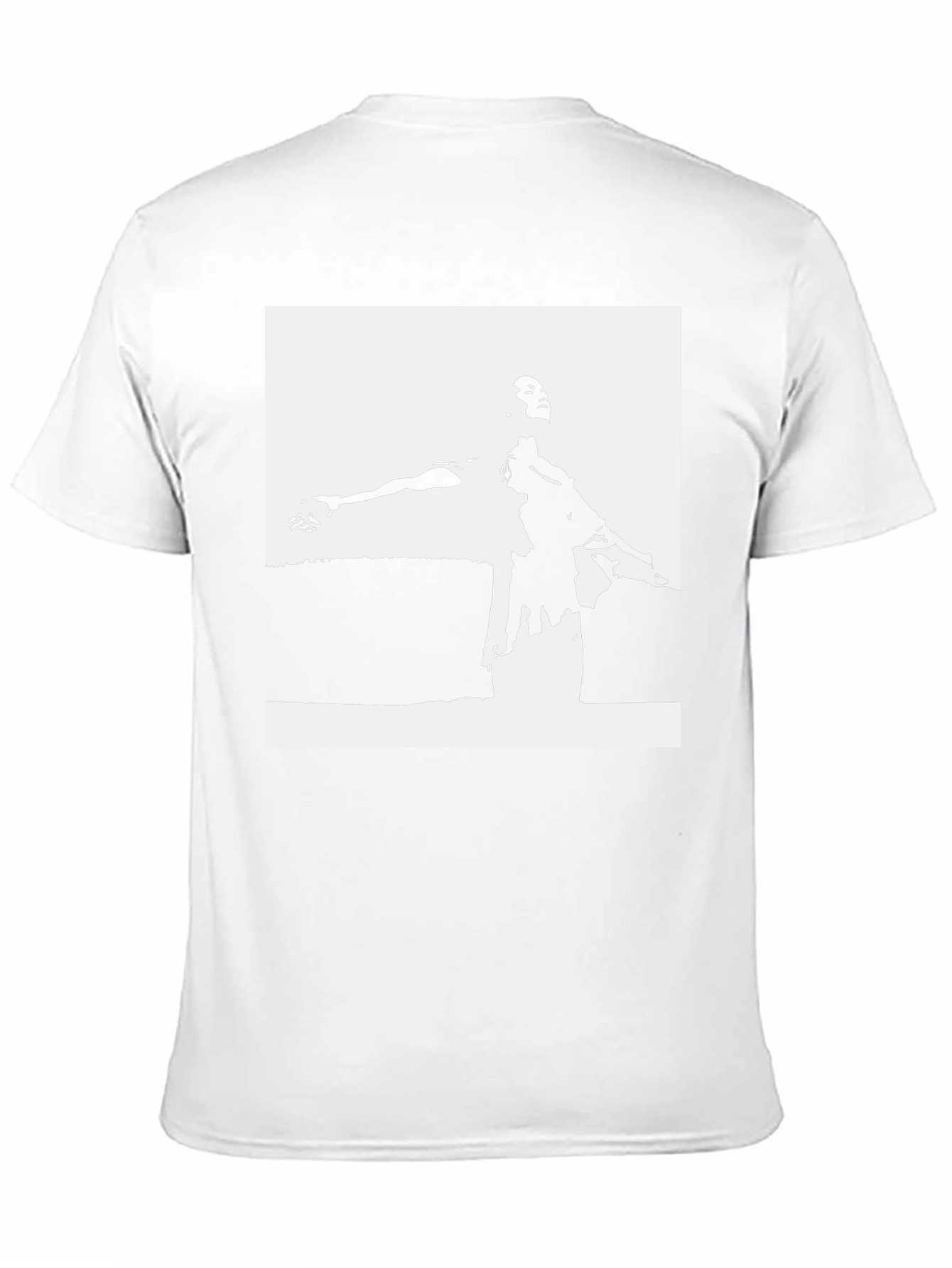 Abstract Black T-Shirt