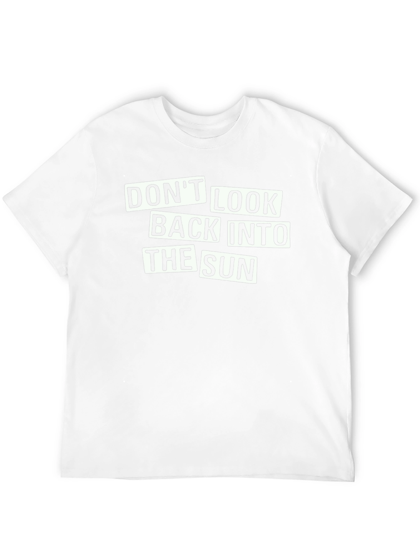 Dont Look Back Into The Sun Graphic Tee