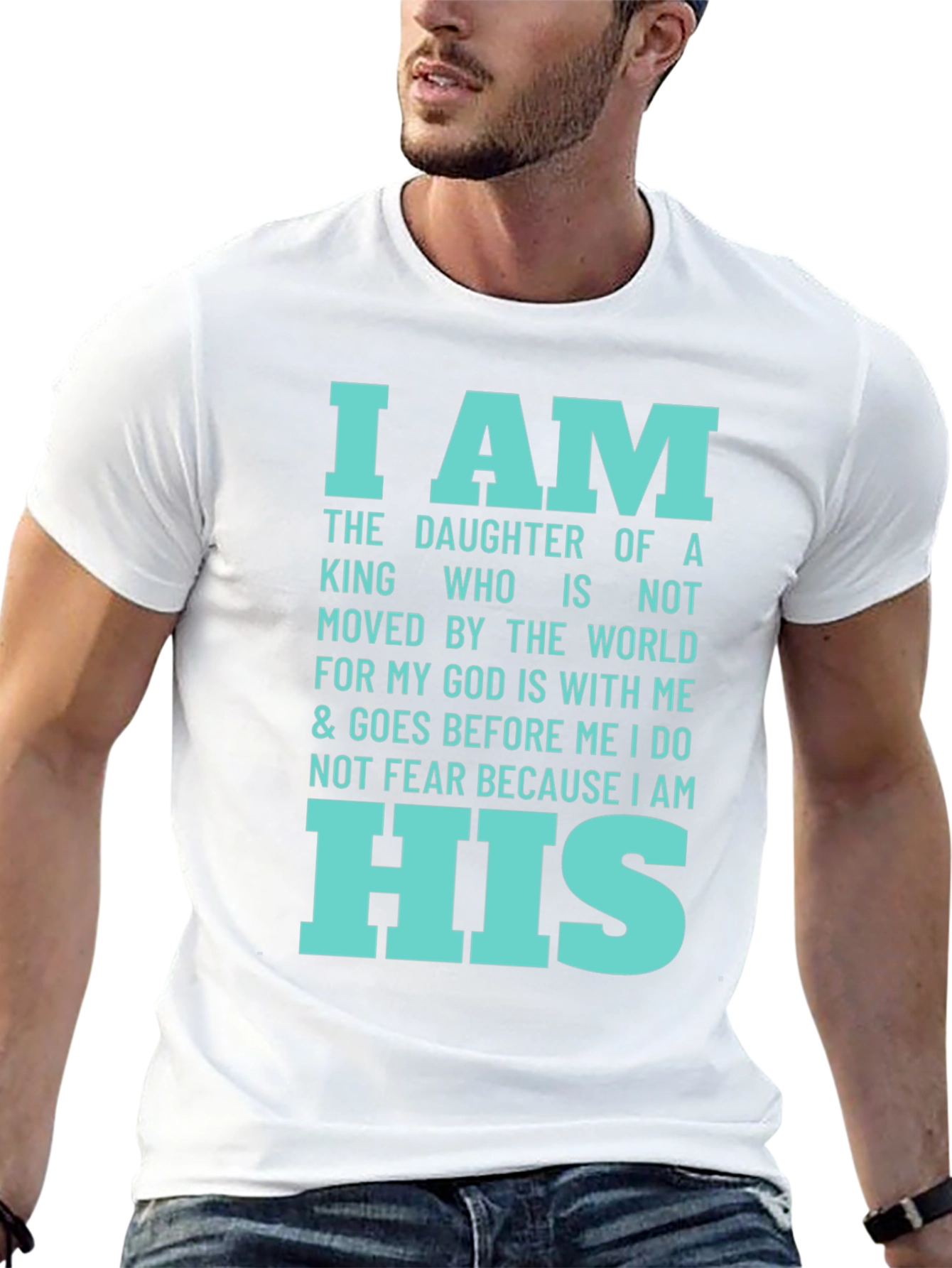 I Am His T-Shirt - Christian Faith Apparel