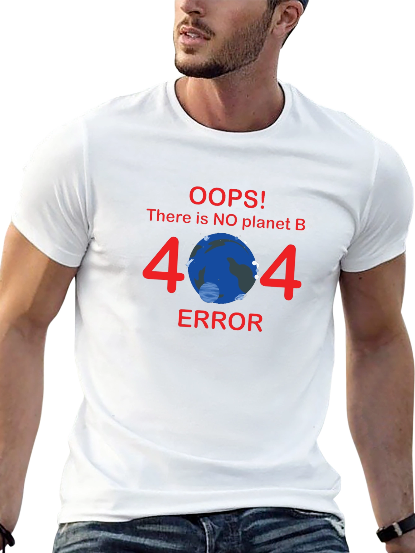 No Planet B Error 404 T-Shirt