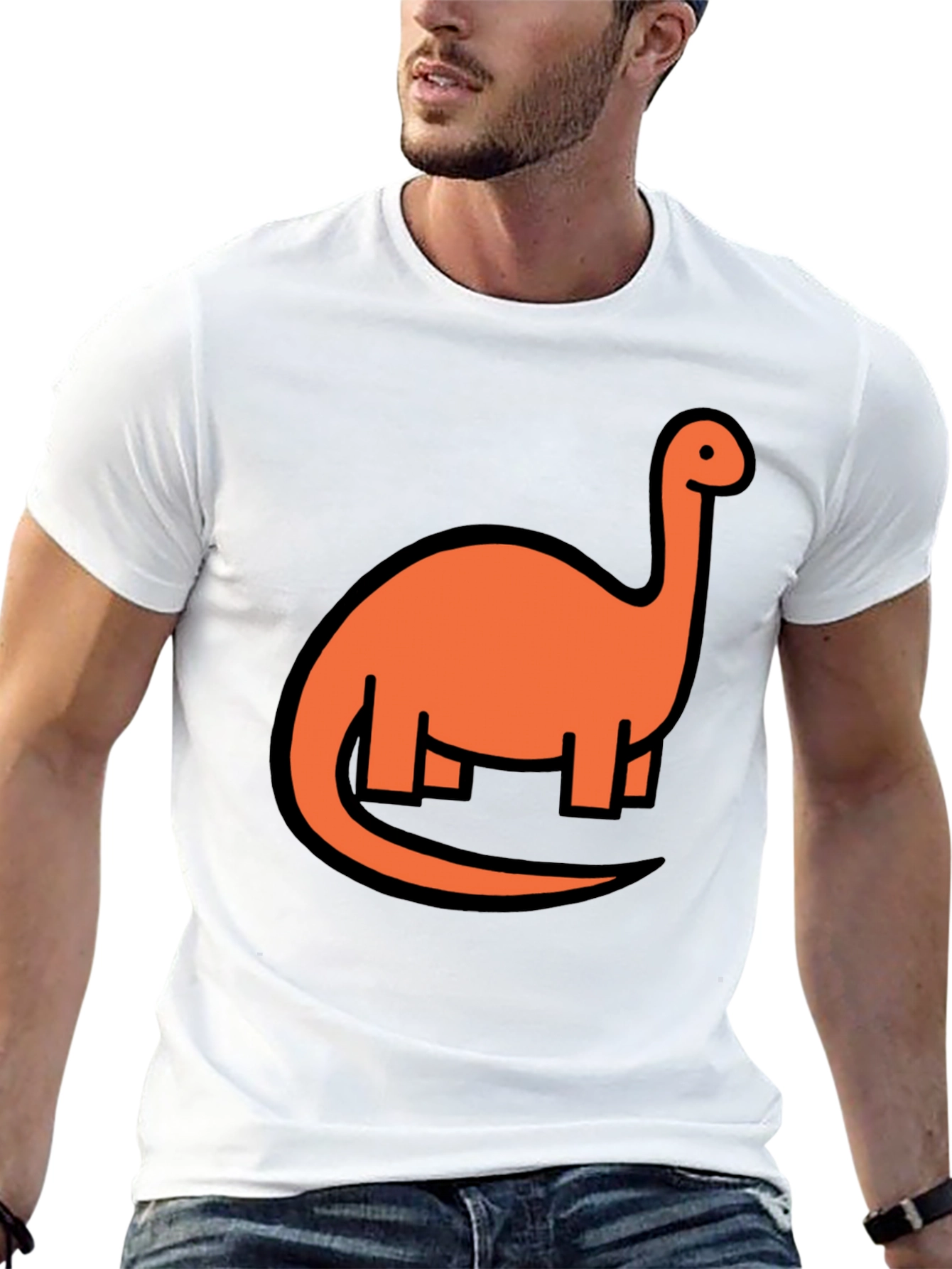 Dino Graphic Tee - Classic Black T-Shirt