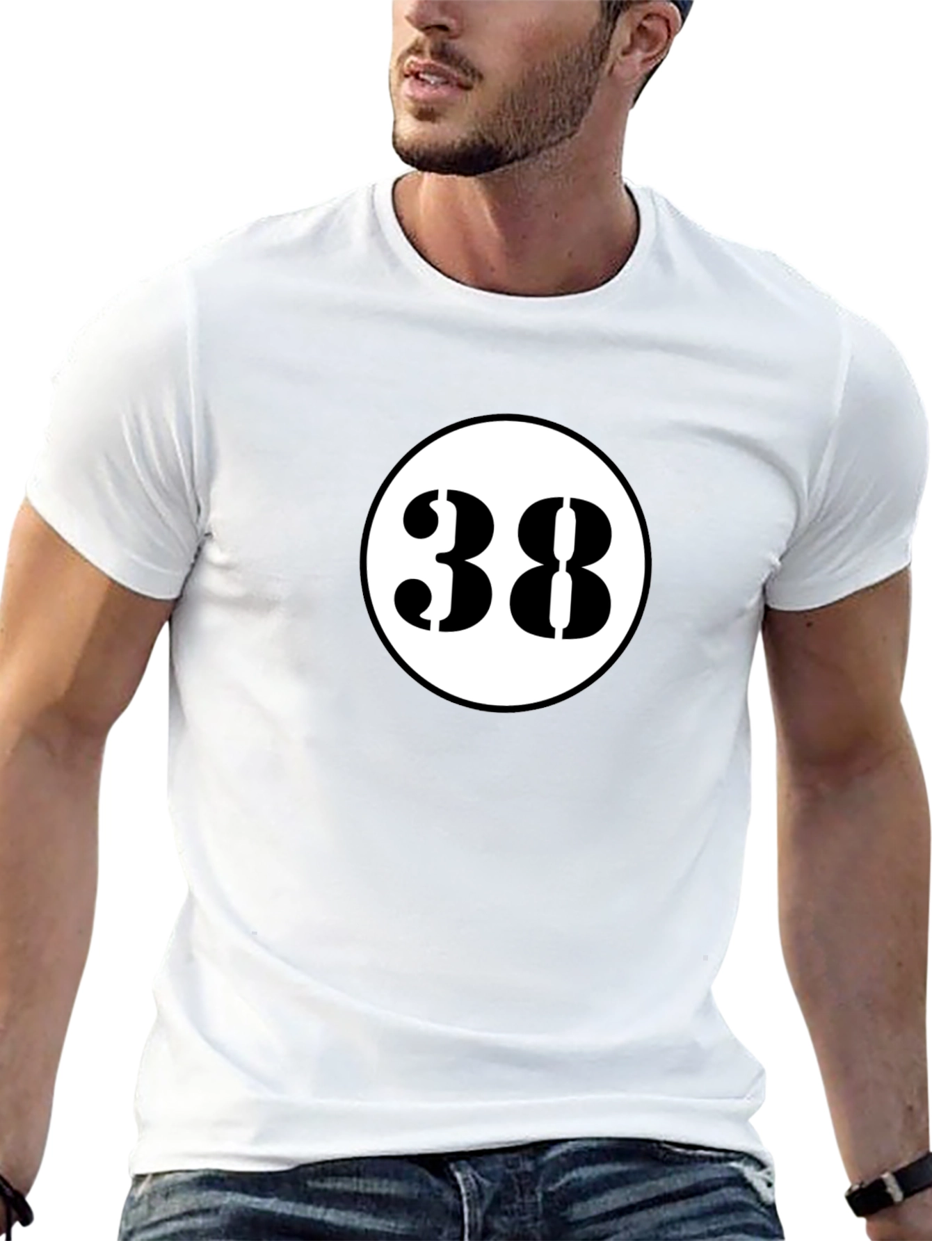 Retro 38 Graphic Tee - Classic Style