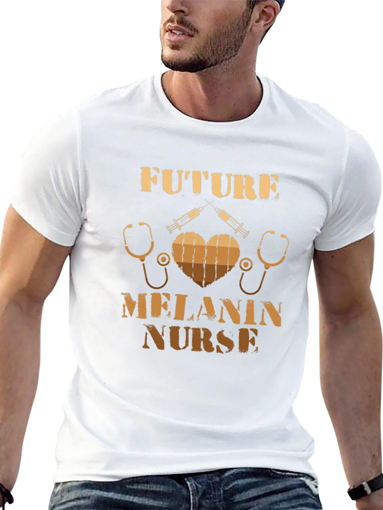 Future Melanin Nurse Graphic Tee