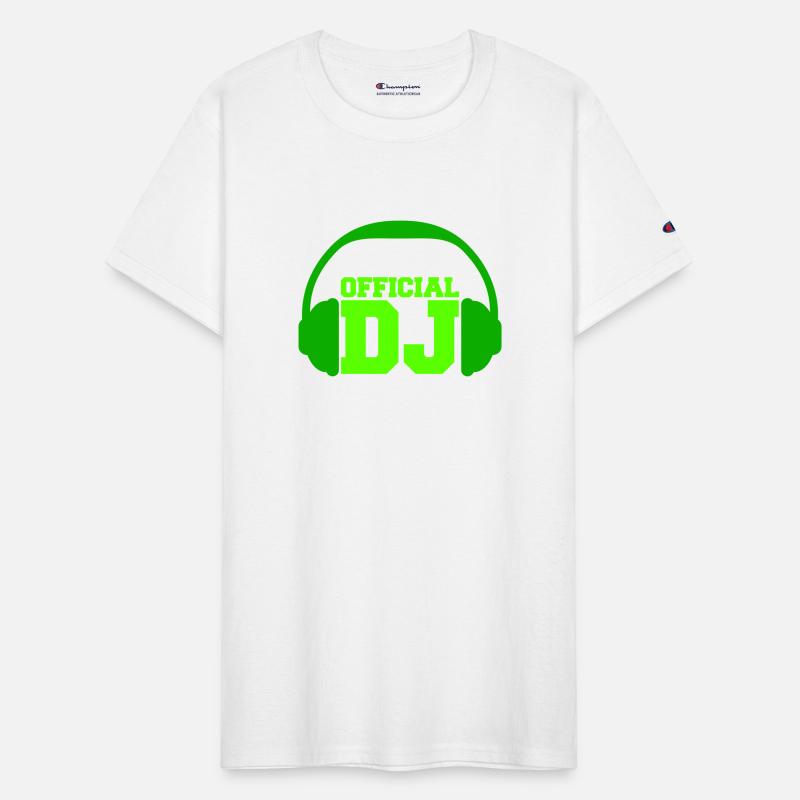 Green Official DJ Headphone Club Disco Music Party