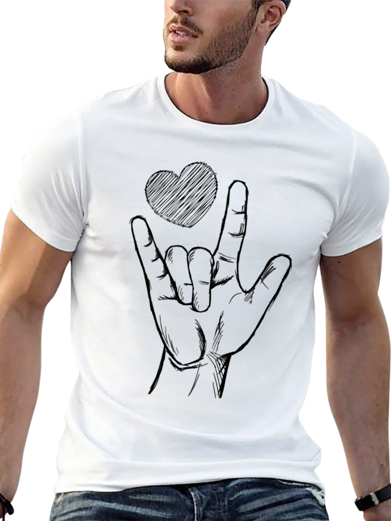 ASL I Love You T-Shirt - Stylish Graphic Tee