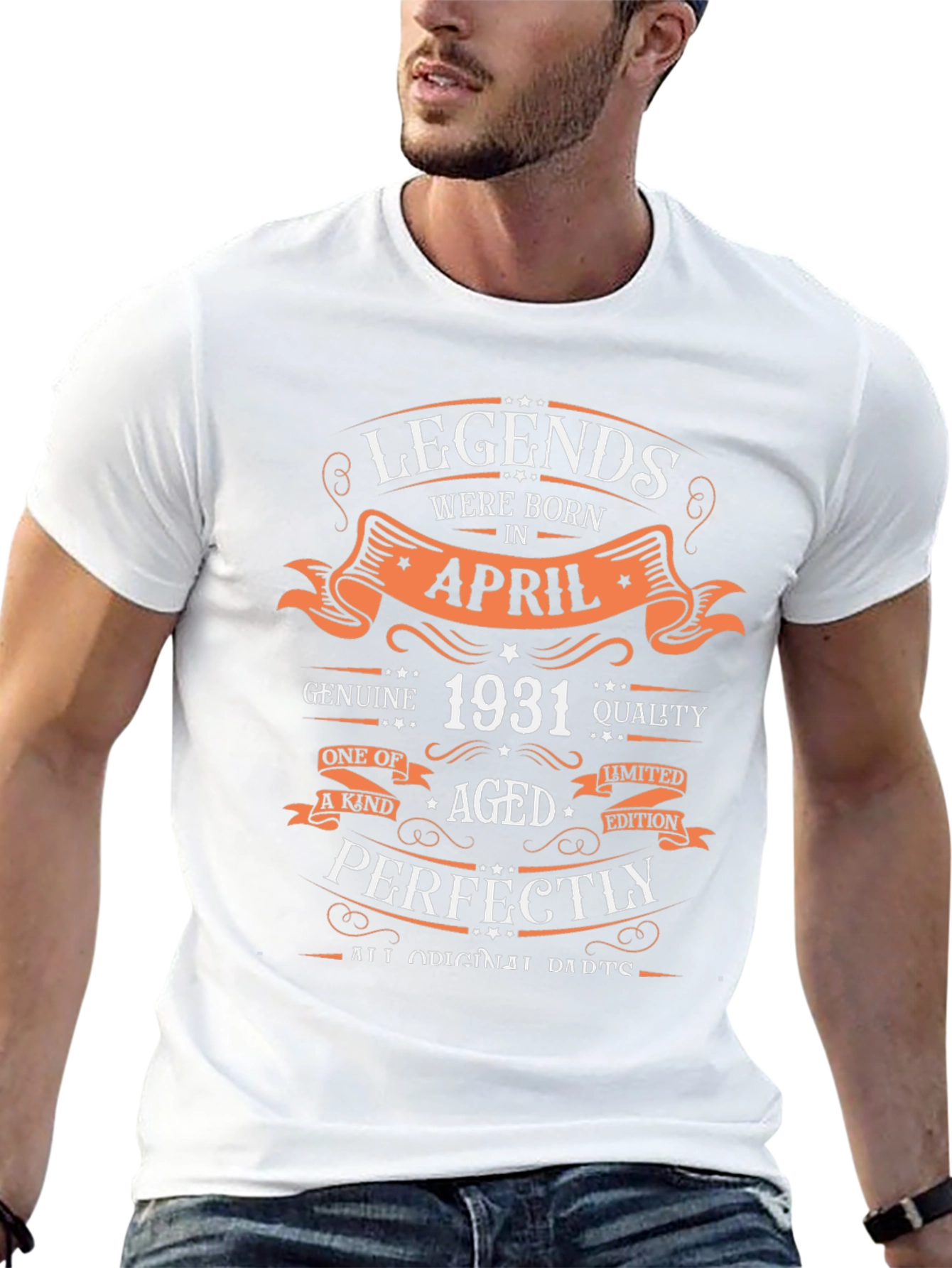 Legends Born in April 1931 Birthday T-Shirt