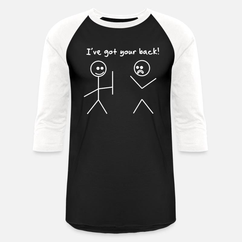 I Got Your Back Stick Figure Funny