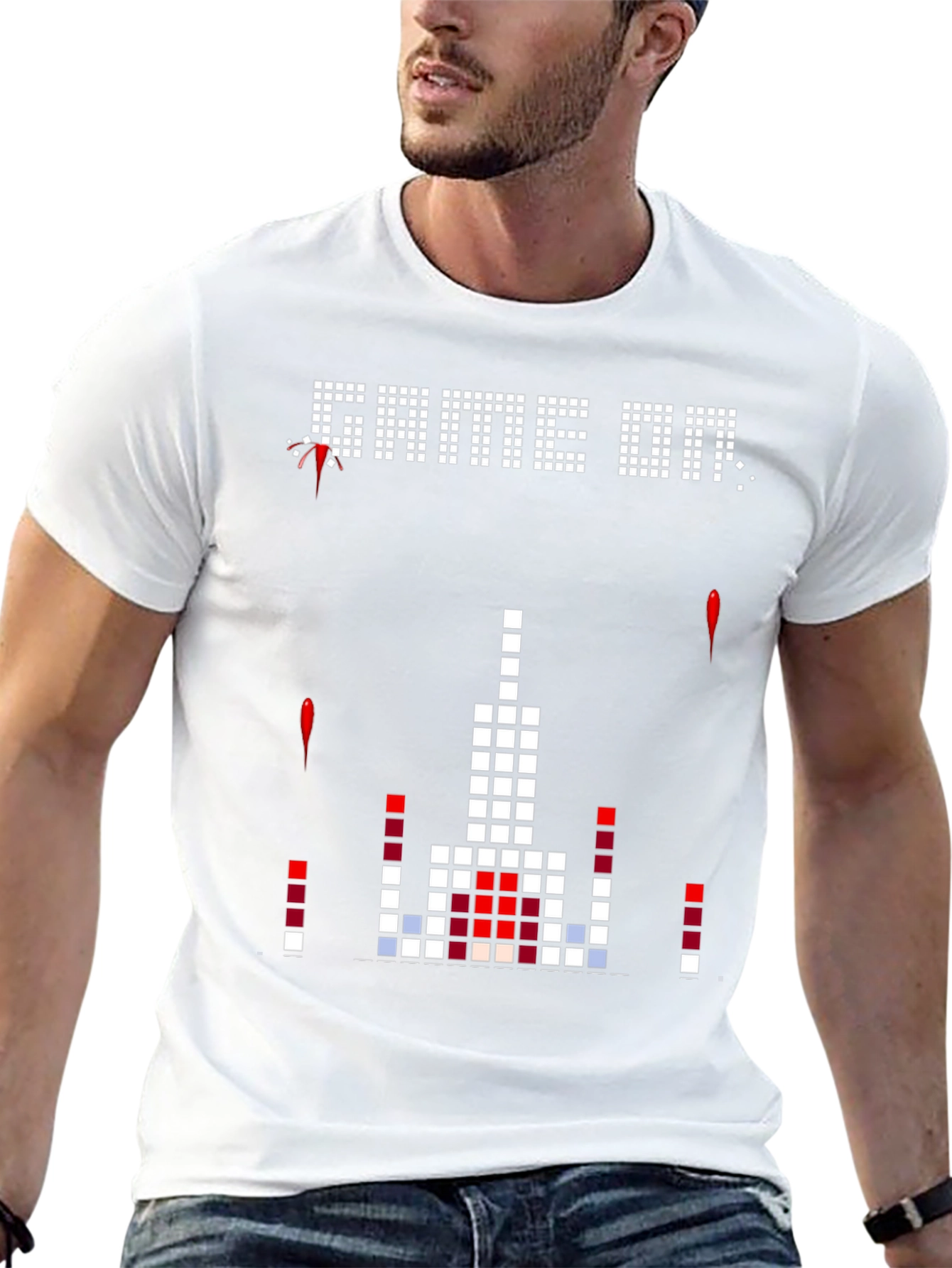 Game On Pixel Art T-Shirt