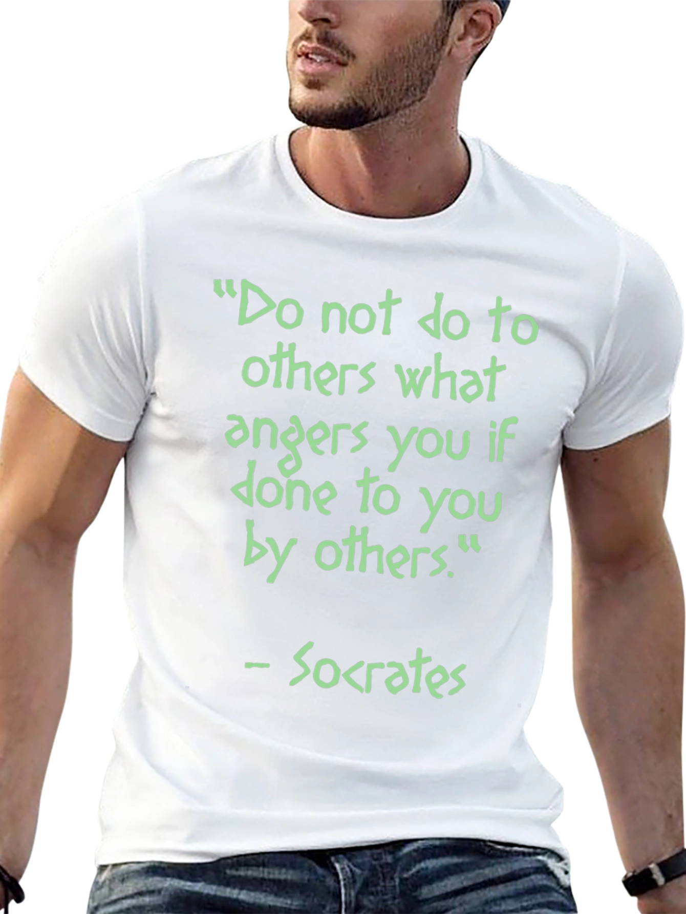 Socrates Quote T-Shirt - Do No Harm