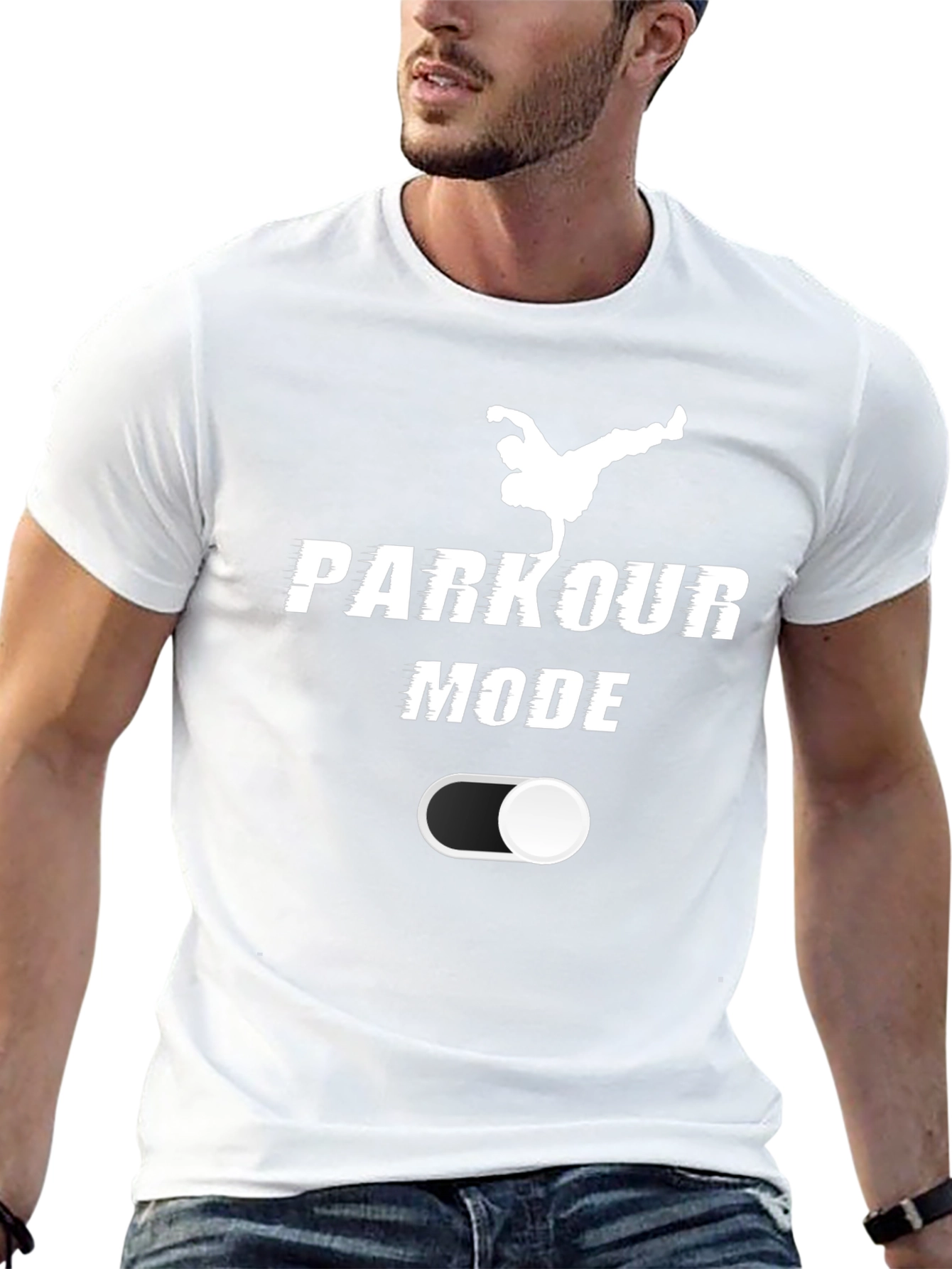 Parkour Mode On - Stylish Graphic Tee