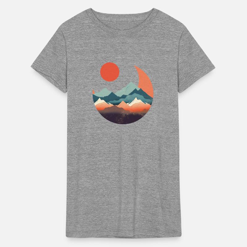 Japanese Art Hokusai Mountains Nature-Infused