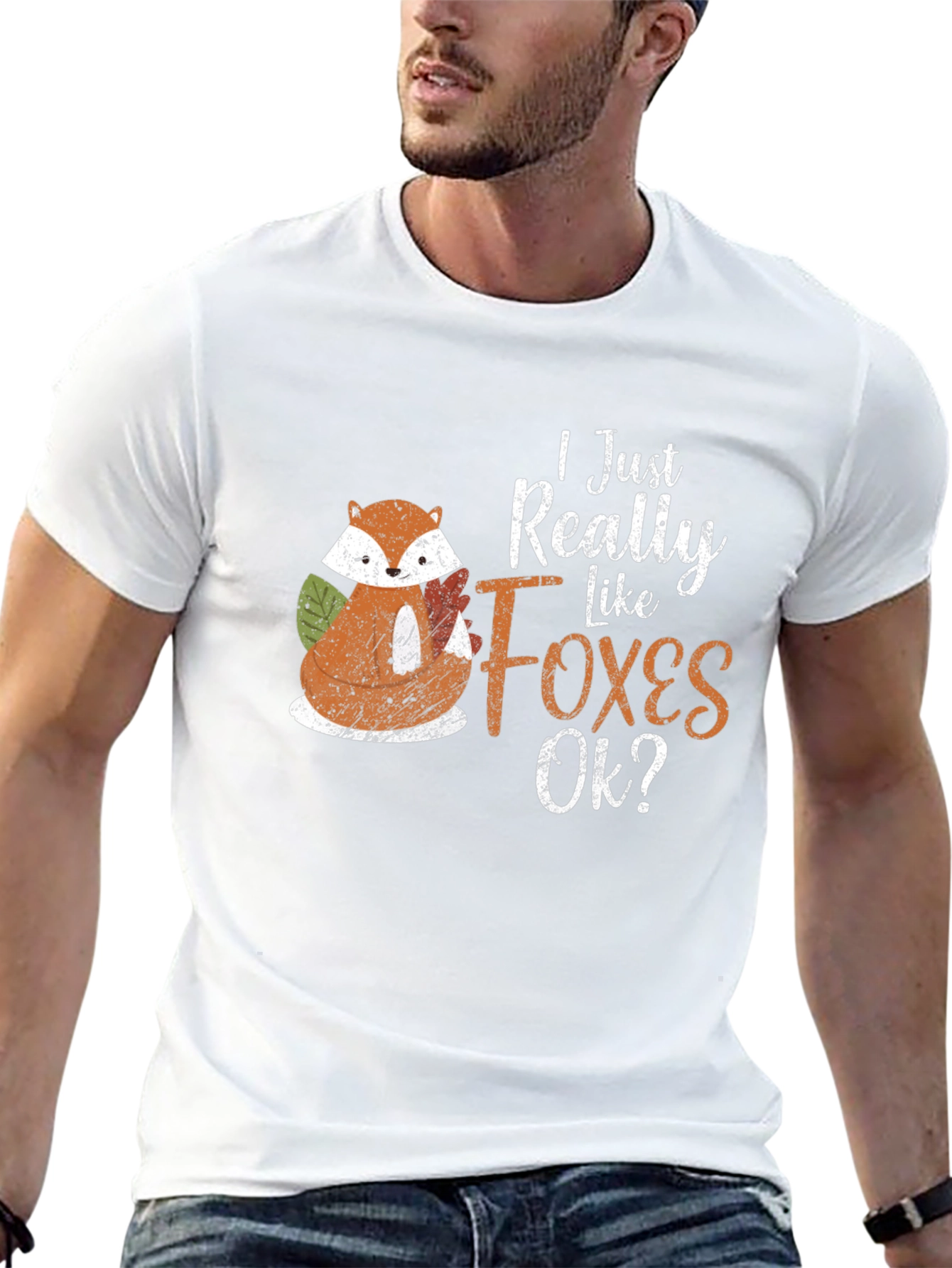 I Just Really Like Foxes Ok? T-Shirt