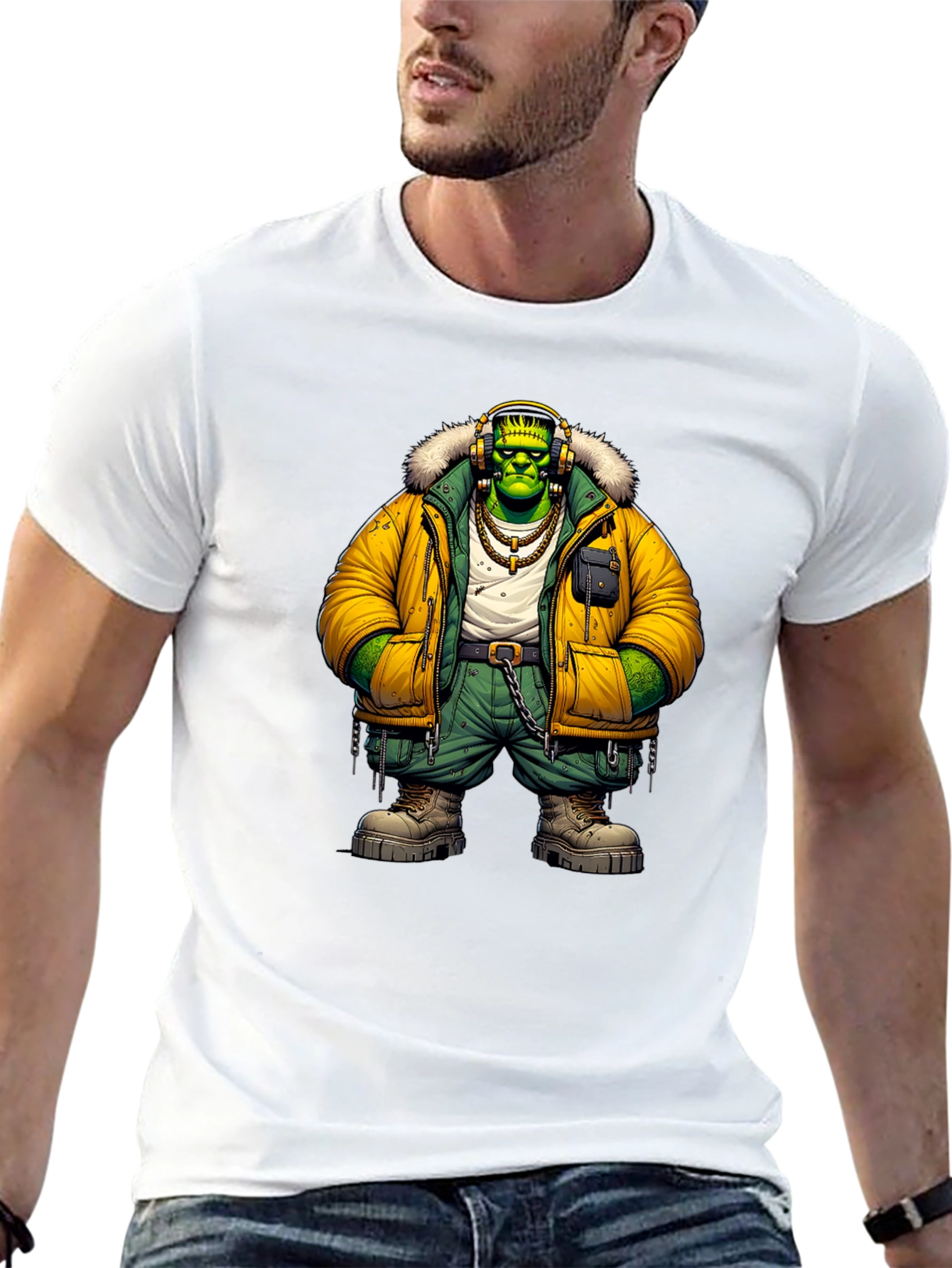 Frankenstein Graphic Tee - Urban Style