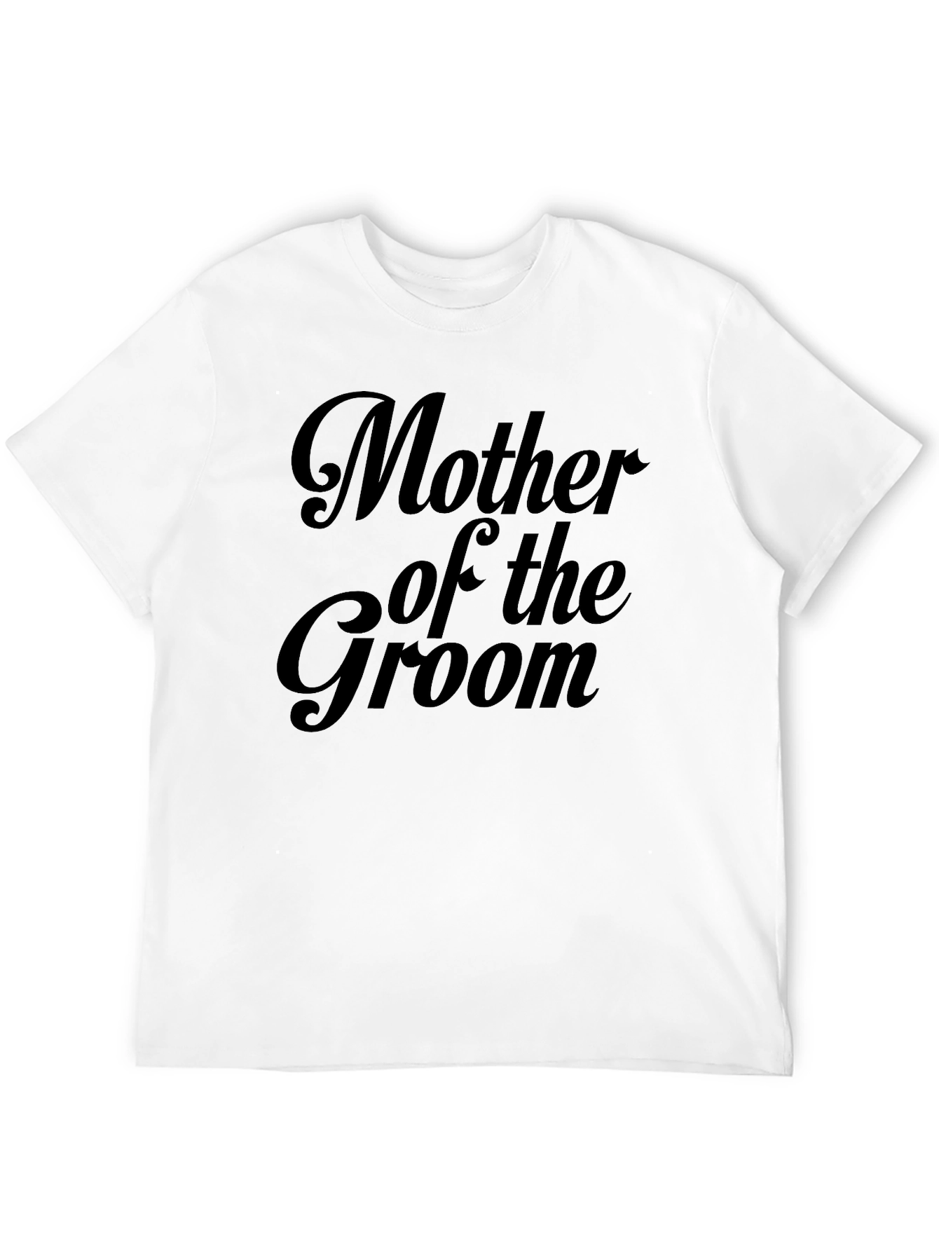 Mother of the Groom T-Shirt - Black