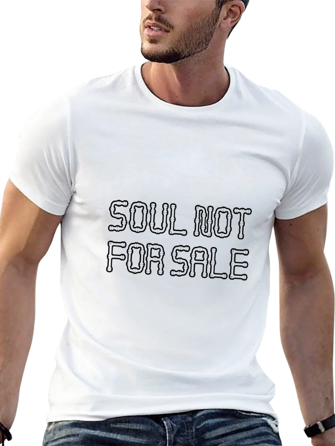 Soul Not For Sale Black T-Shirt