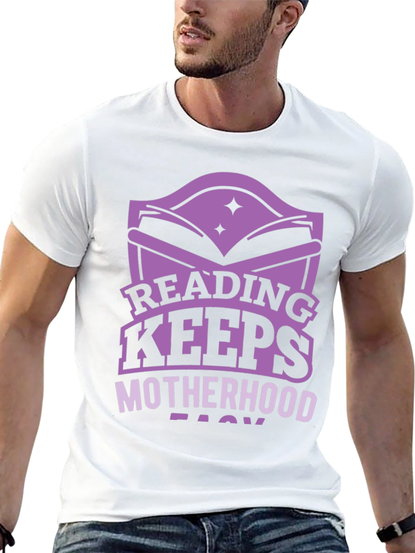 Reading Keeps Motherhood Easy T-Shirt