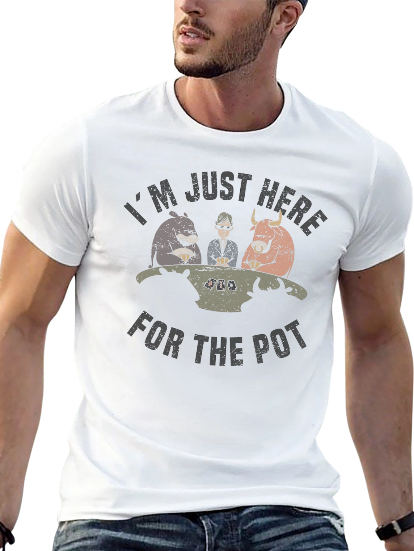 Im Just Here For The Pot T-Shirt