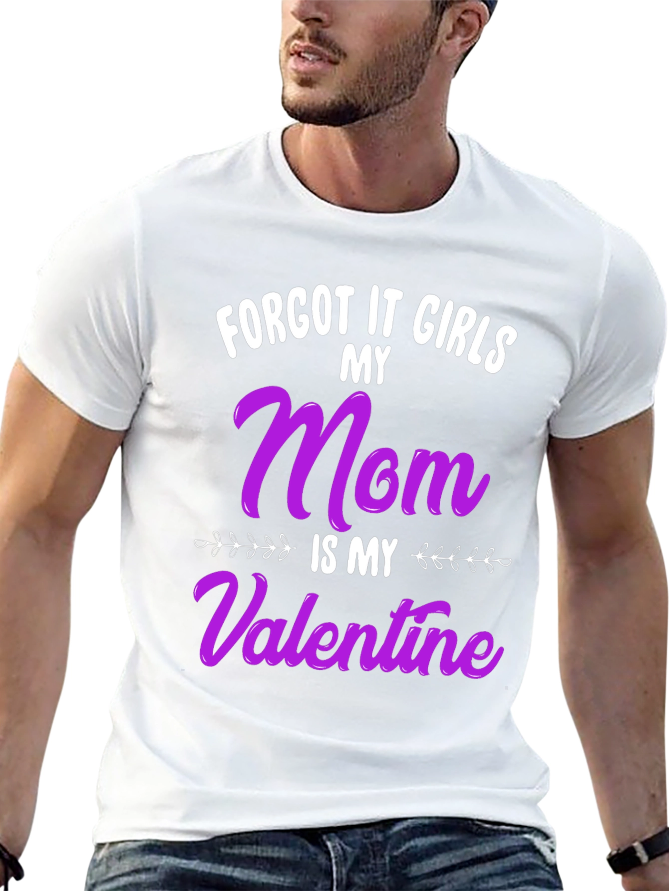 Mom is My Valentine Graphic Tee