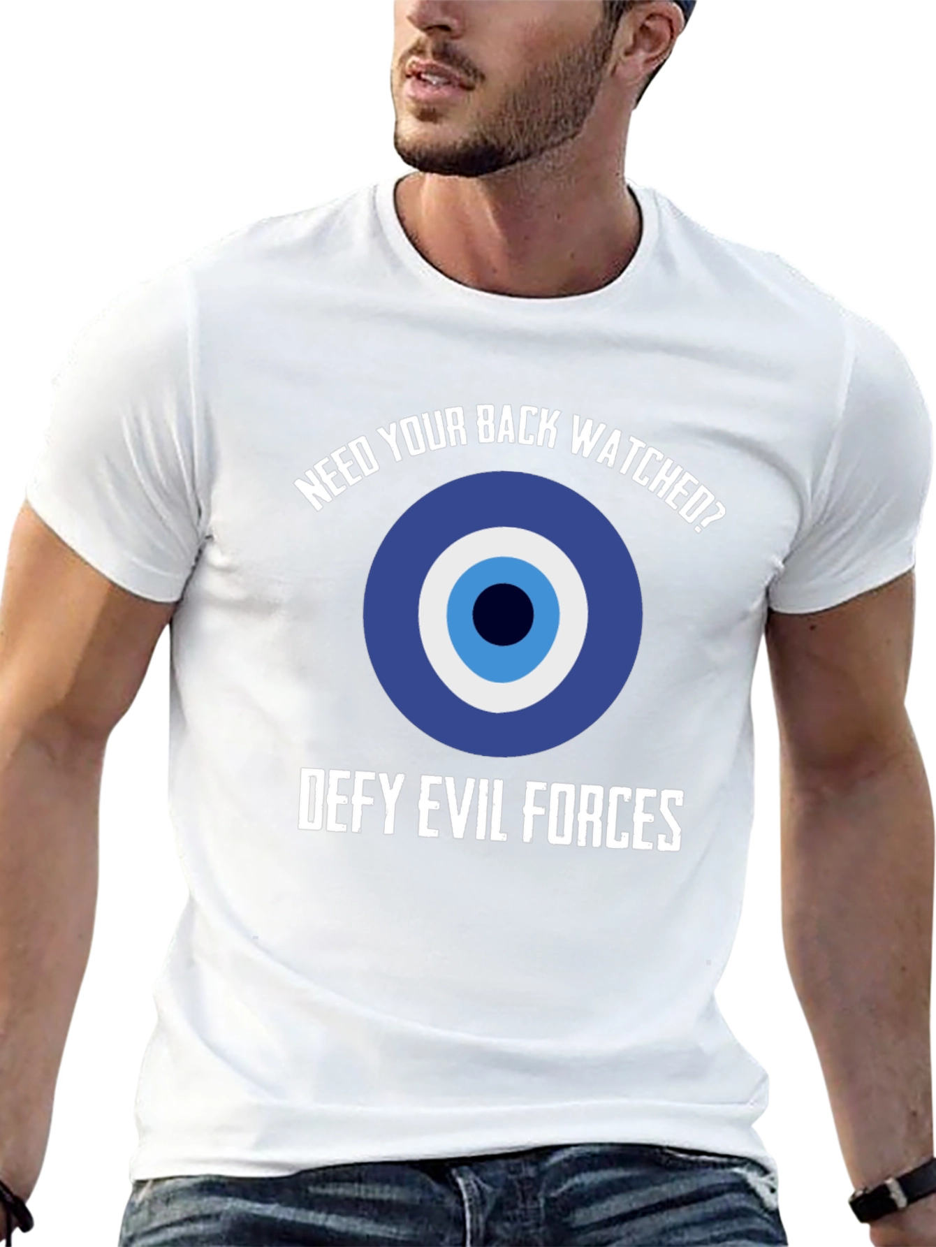 Evil Eye Protection T-Shirt - Defy Evil Forces!