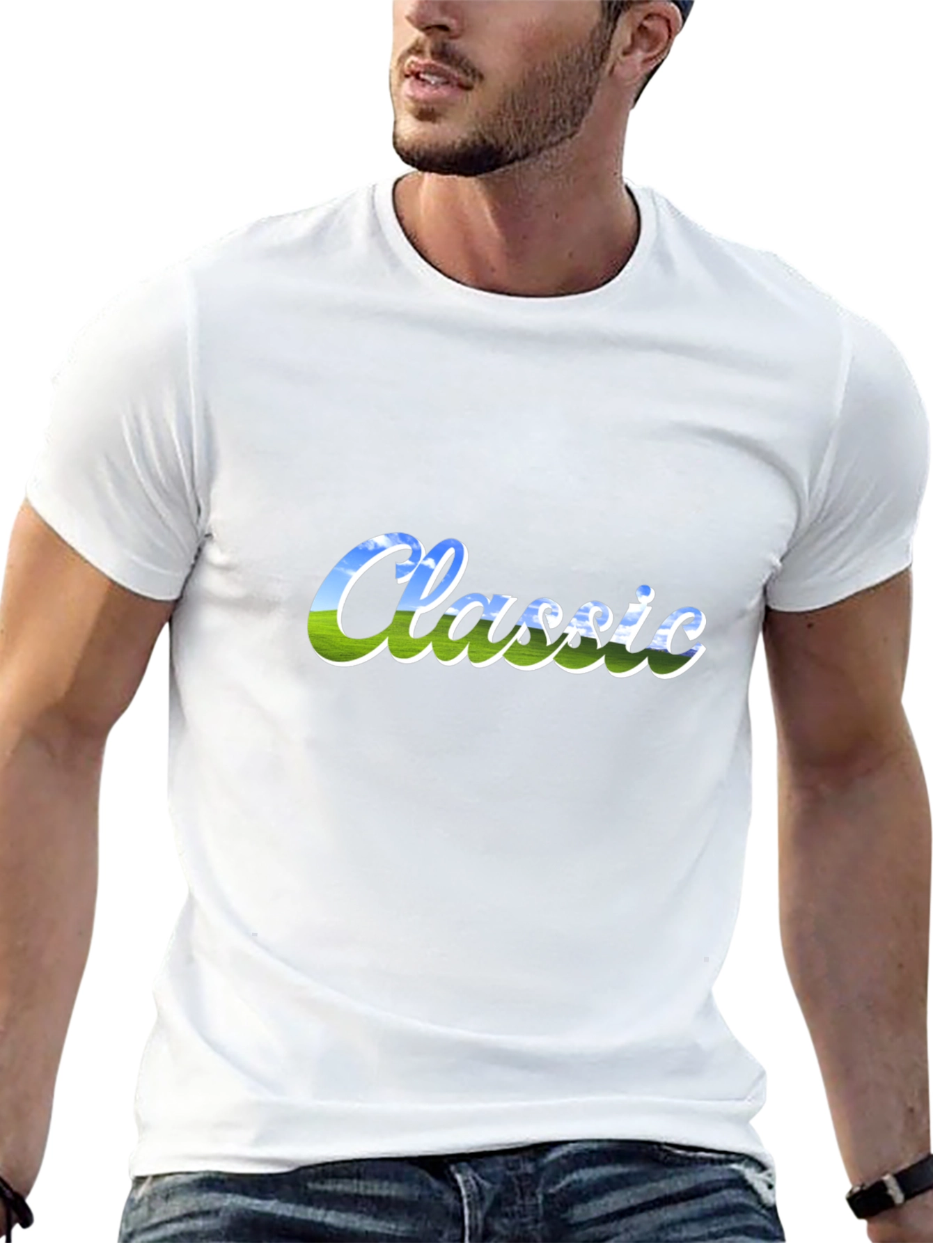 Classic Nature-Inspired Graphic T-Shirt