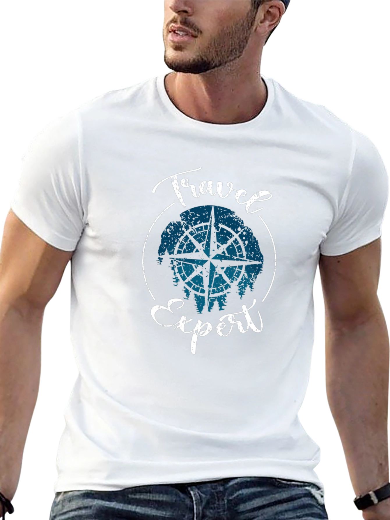 Travel Expert Graphic Tee - Black
