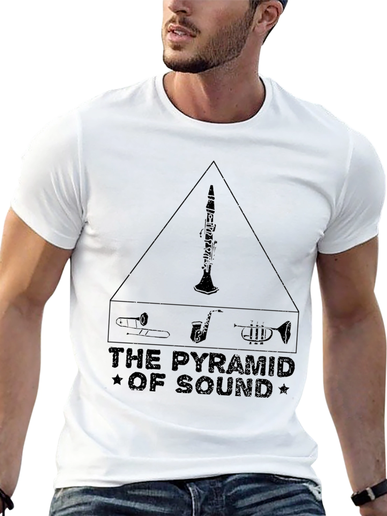 Pyramid of Sound Mens Graphic Tee