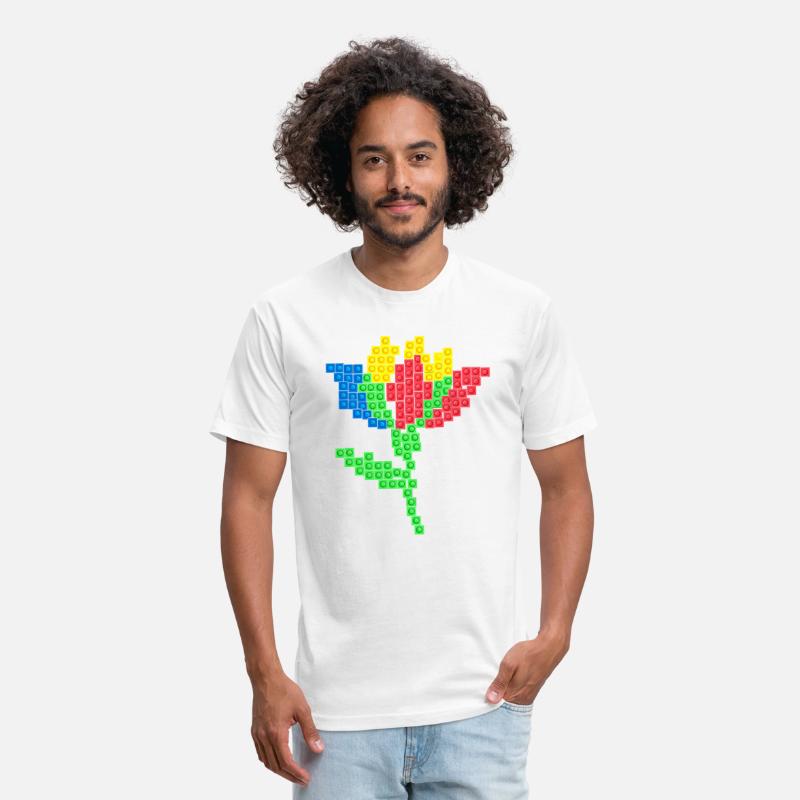 Master Builder Building Blocks Brick Flower