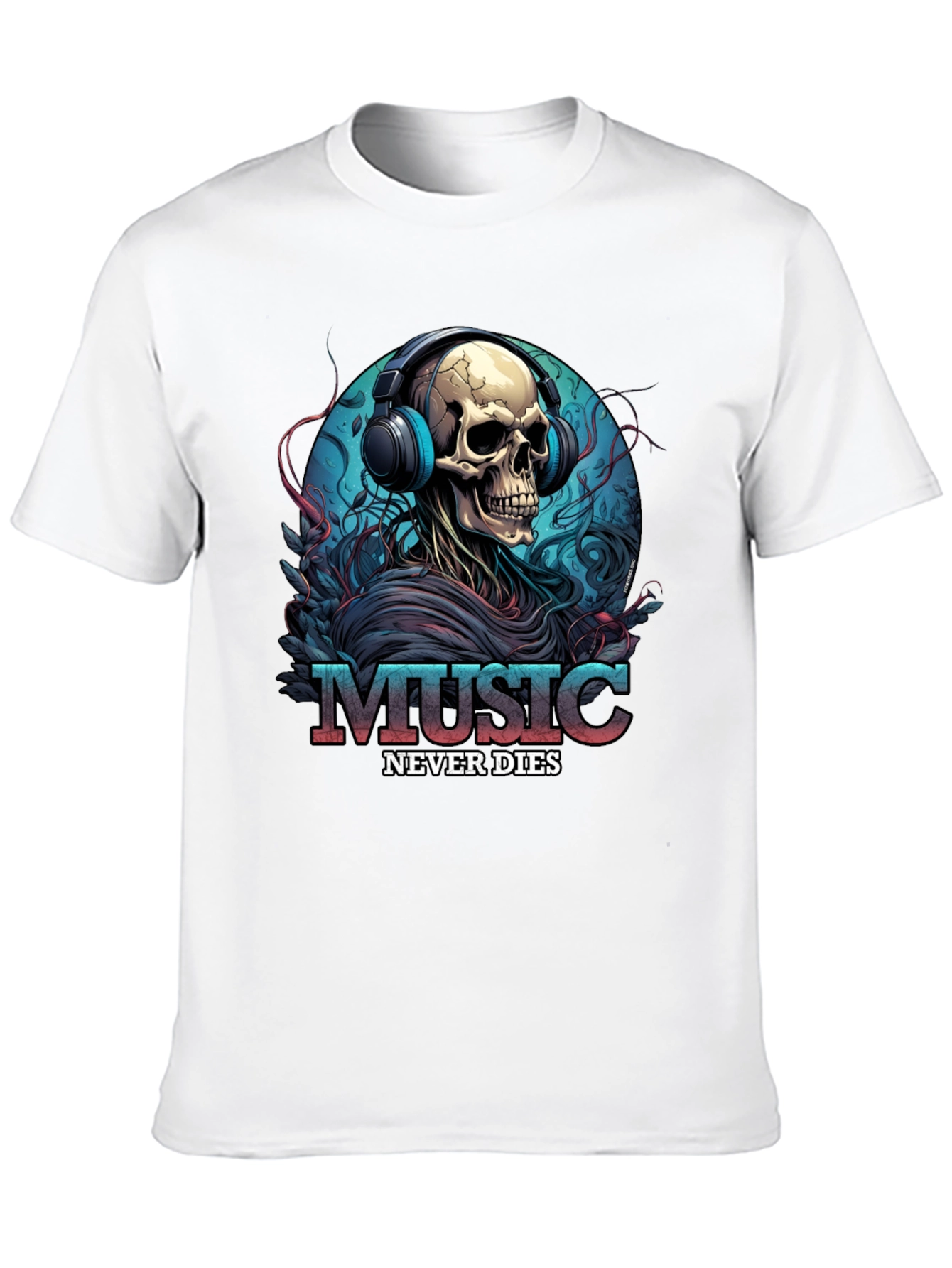 Music Never Dies Graphic T-Shirt