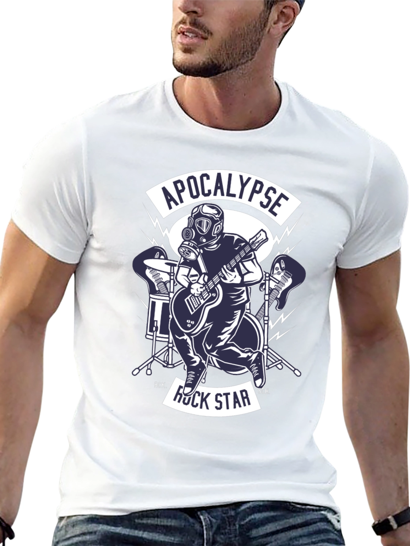 Apocalypse Rock Star Graphic T-Shirt