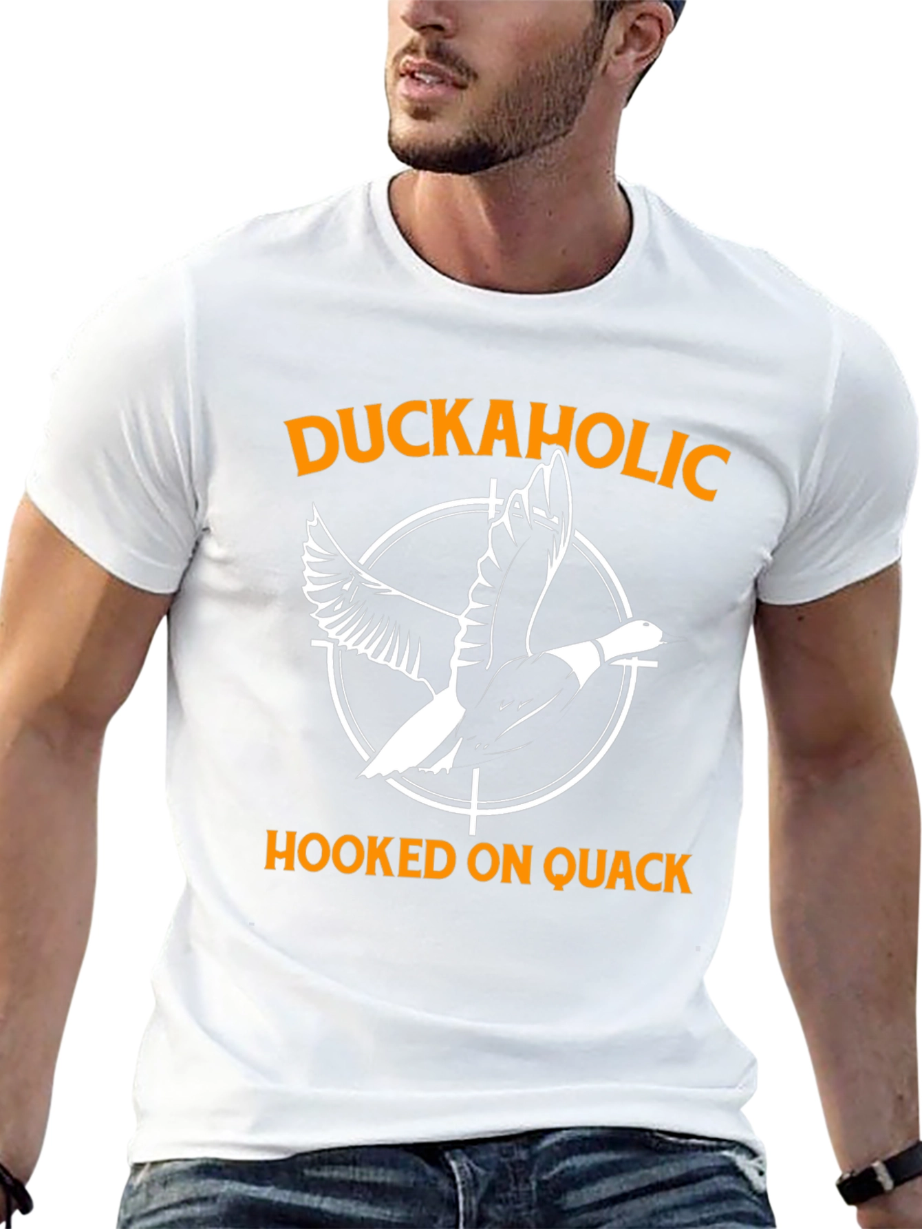 Duckaholic T-Shirt - Hooked on Quack Hunting Tee