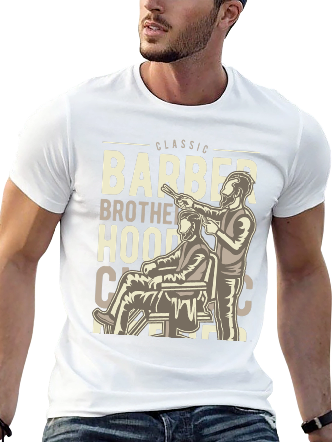 Classic Barber Brotherhood Tee