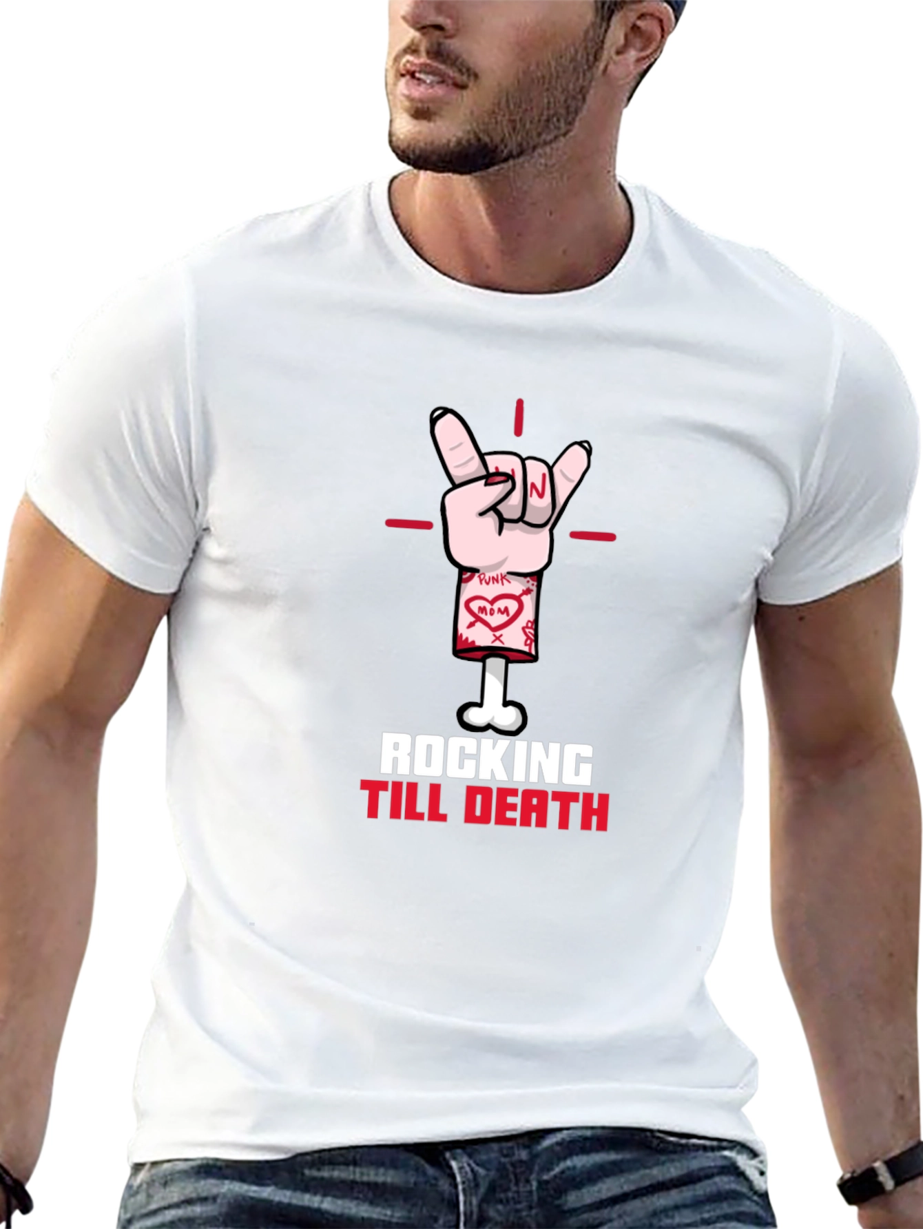 Rocking Till Death Graphic T-Shirt